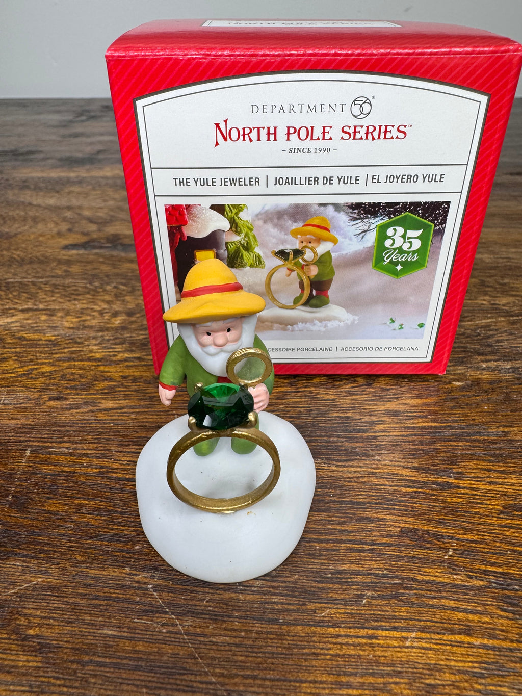 New Dept 56 North Pole Village Accessory "The Yule Jeweler"
