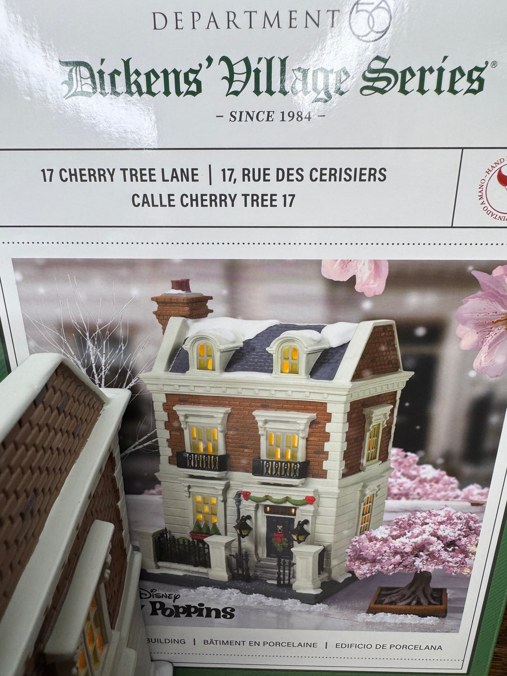 New Dept 56 17 Cherry Tree Lane Light Up Building Enesco