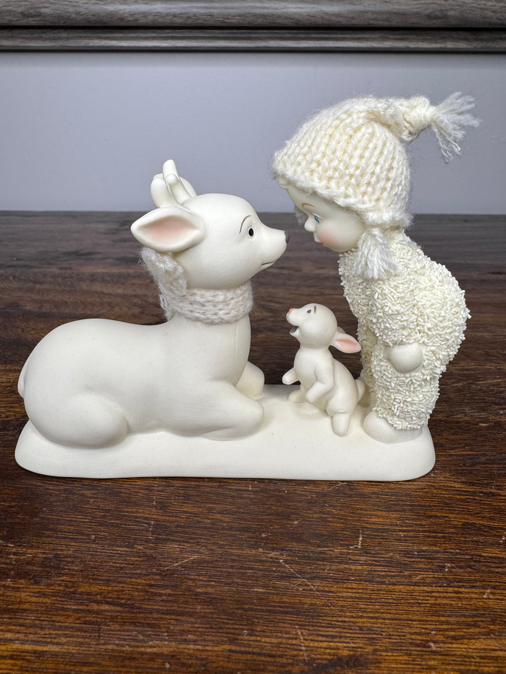 New Enesco Snowbabies "Deer Friends" Figurine w/ Box
