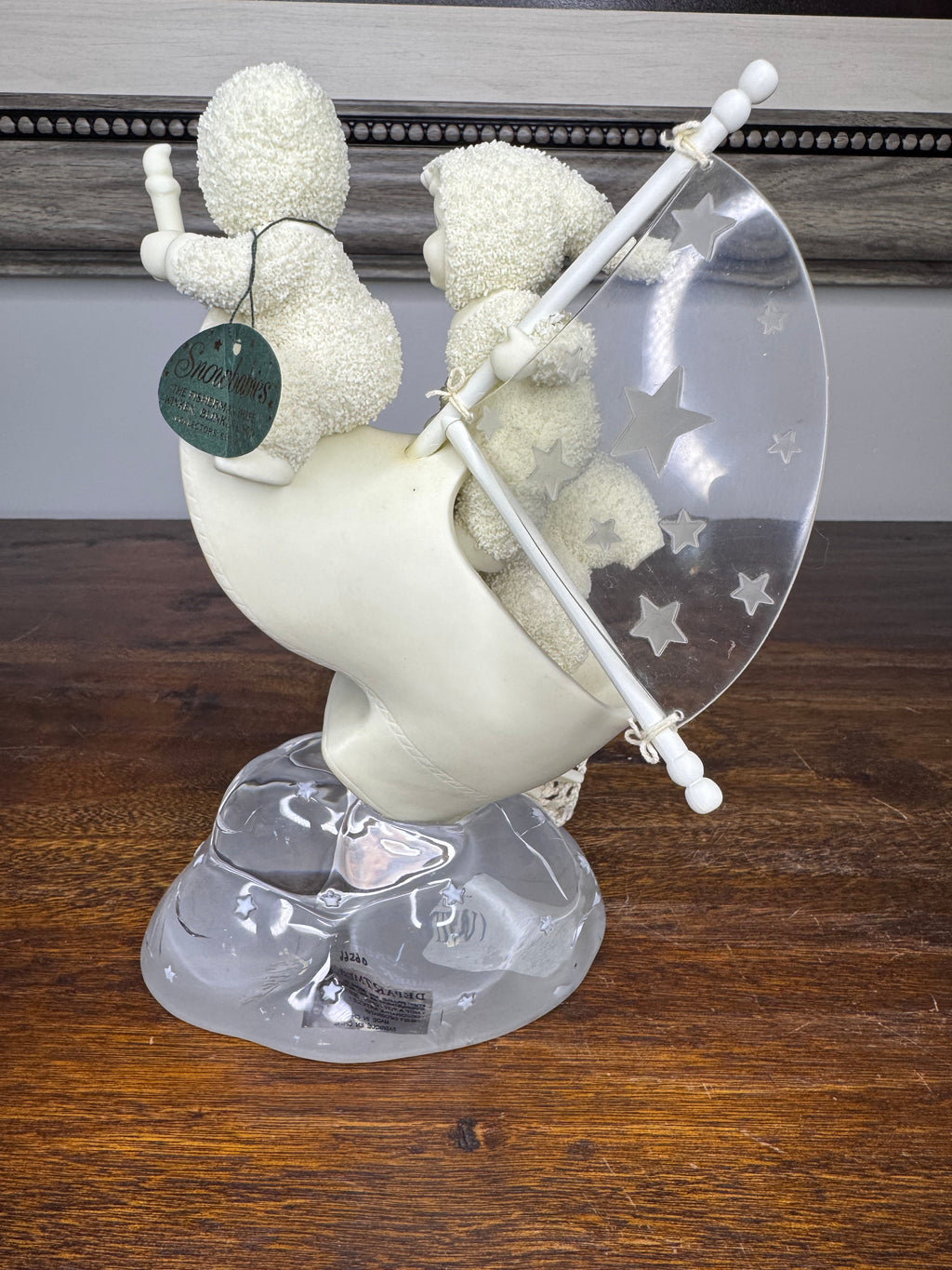 Vintage Dept 56 Snowbabies The Fishermaen Three Winken, Blinken and Nod Figurine