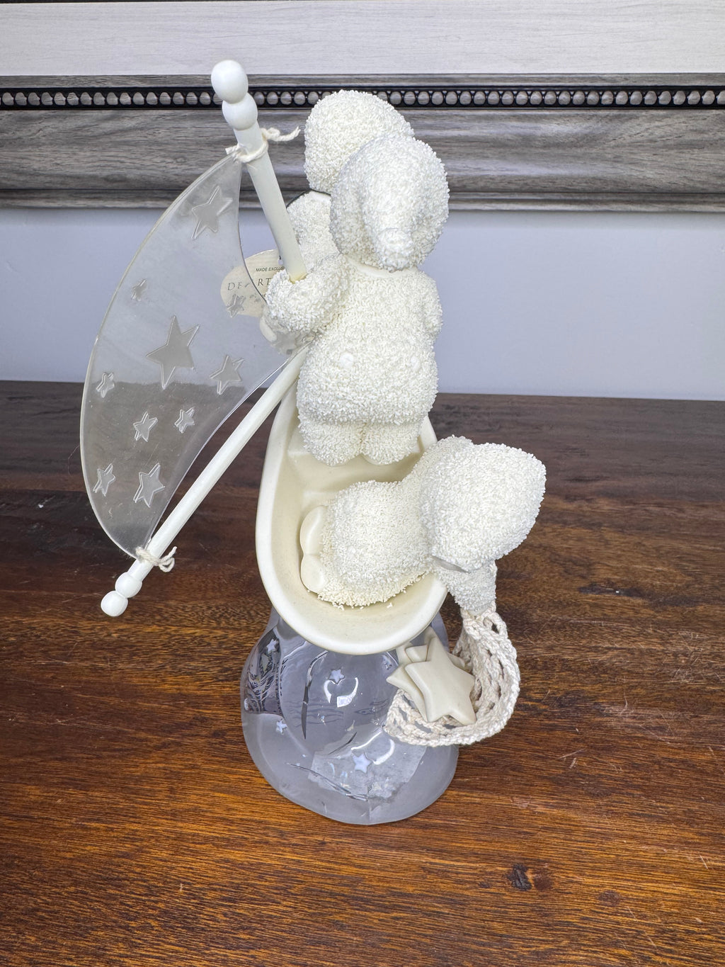 Vintage Dept 56 Snowbabies The Fishermaen Three Winken, Blinken and Nod Figurine