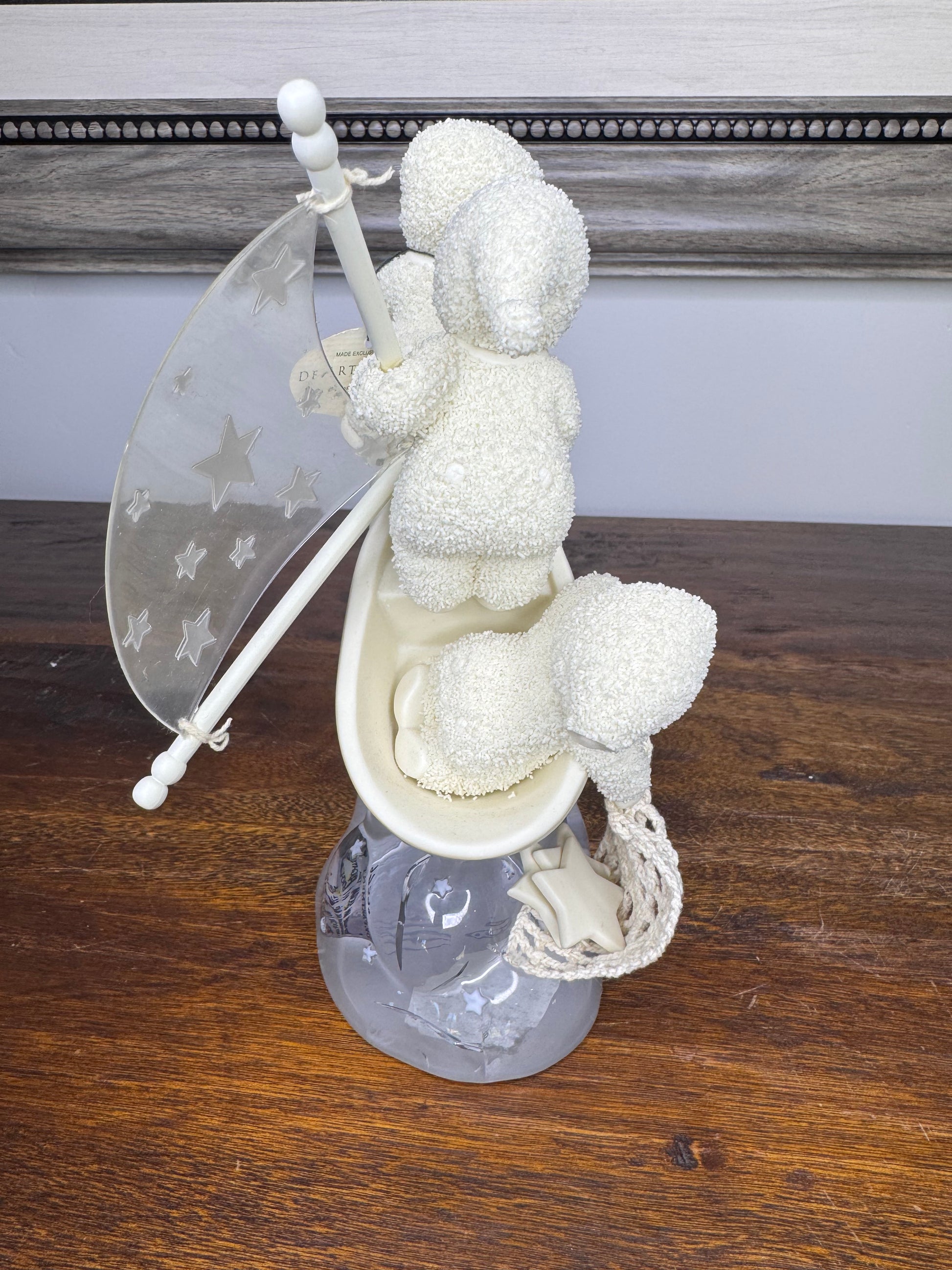 Vintage Dept 56 Snowbabies The Fishermaen Three Winken, Blinken and Nod Figurine