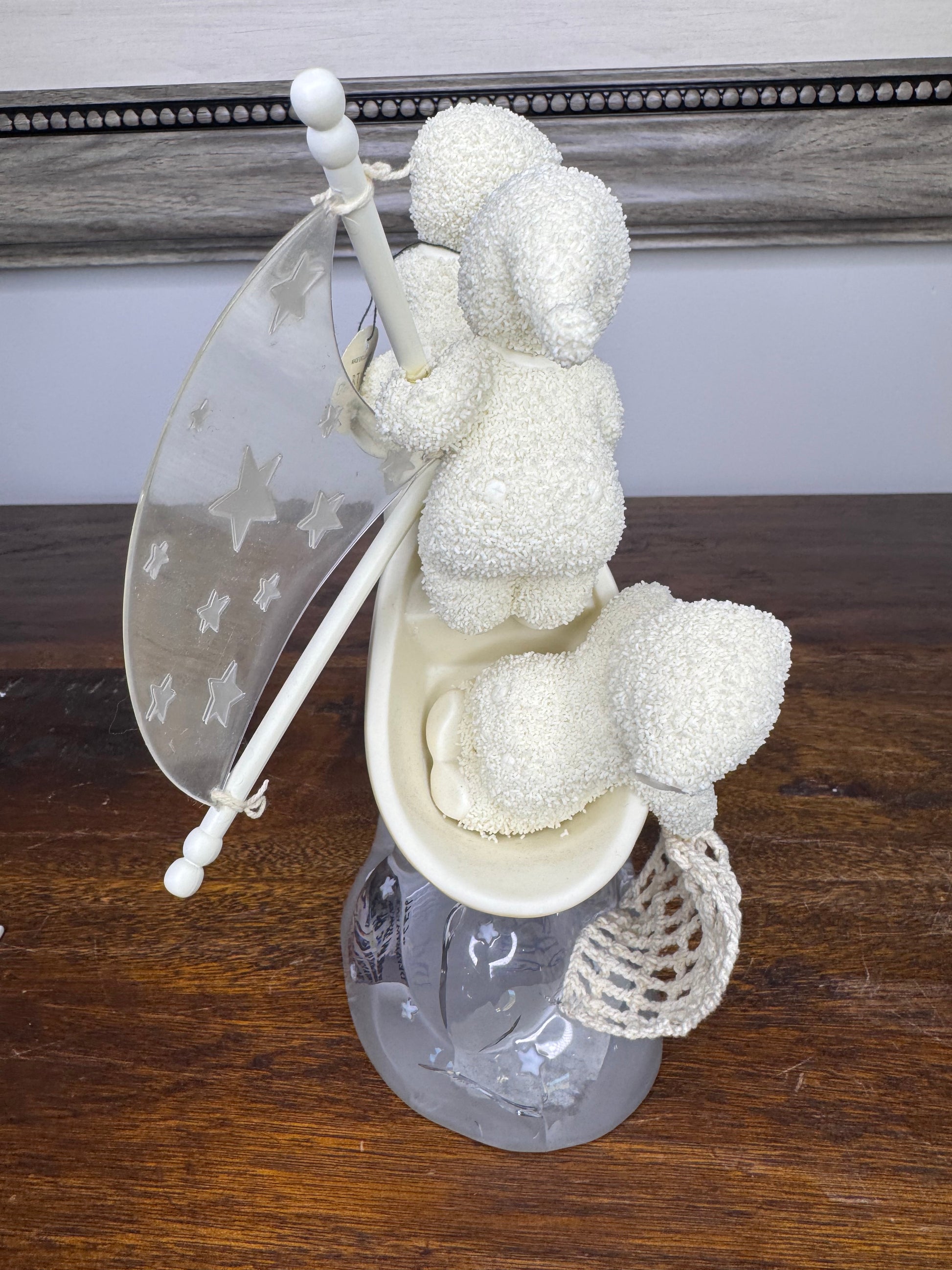 Vintage Dept 56 Snowbabies The Fishermaen Three Winken, Blinken and Nod Figurine