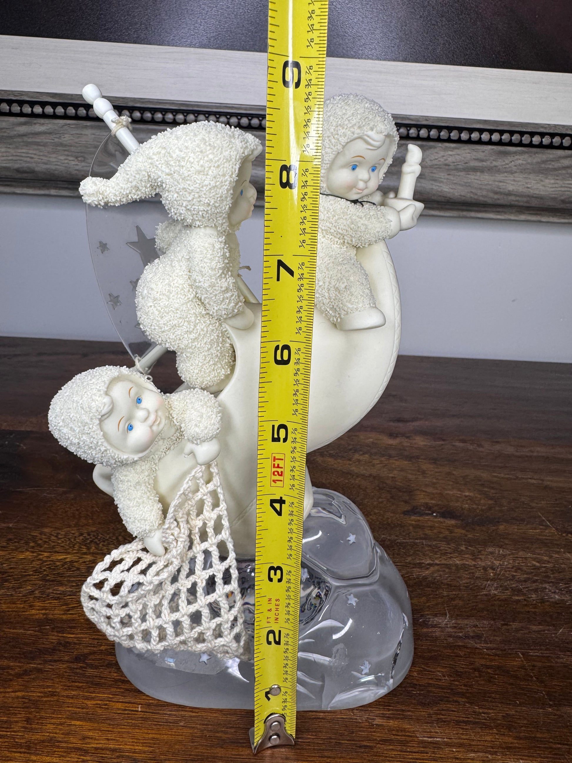 Vintage Dept 56 Snowbabies The Fishermaen Three Winken, Blinken and Nod Figurine