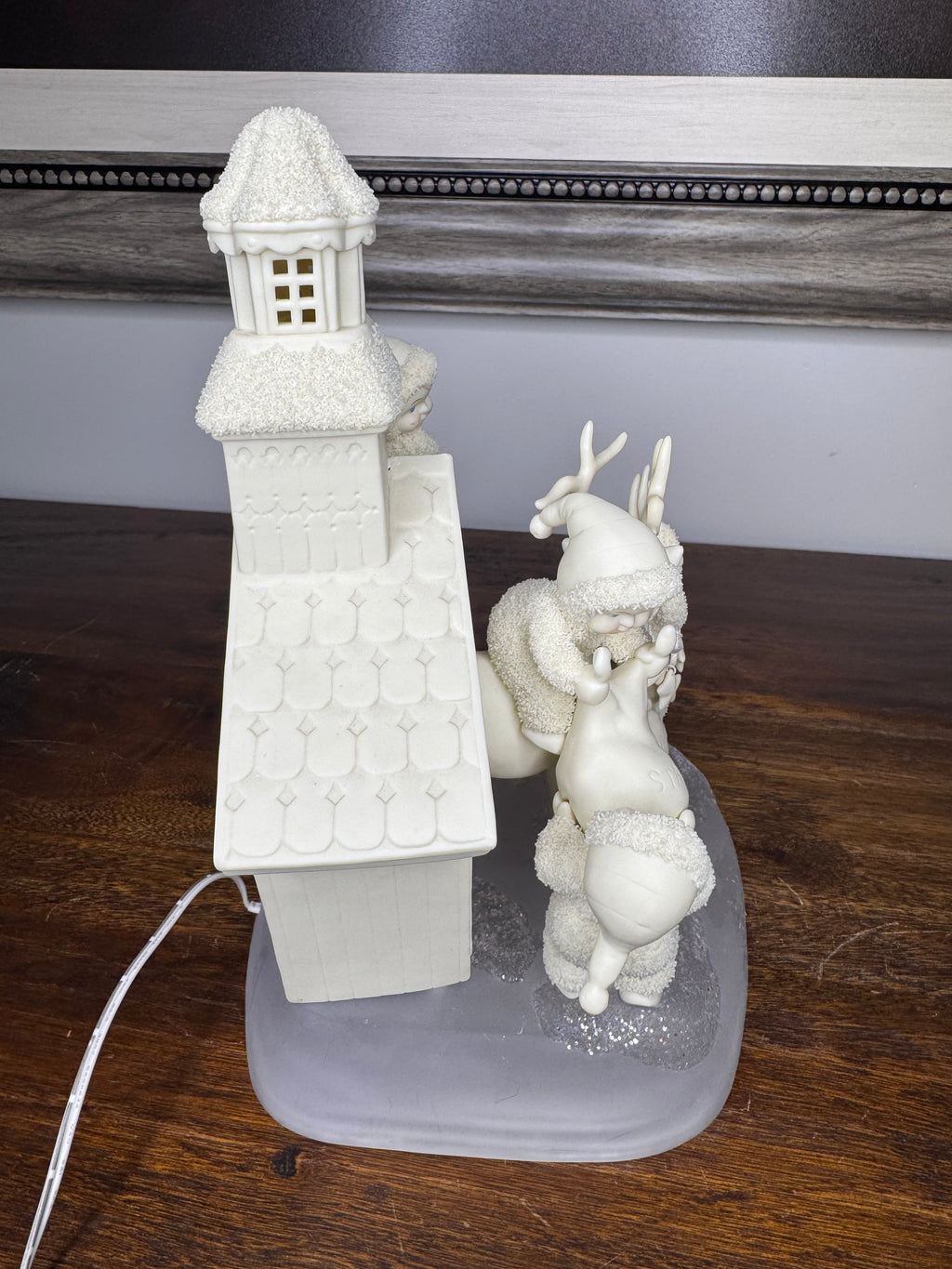 Retired Limited Edition Dept 56 Snowbabies " Magic Deliveries..Dreams Full Of Stardust" Figurine