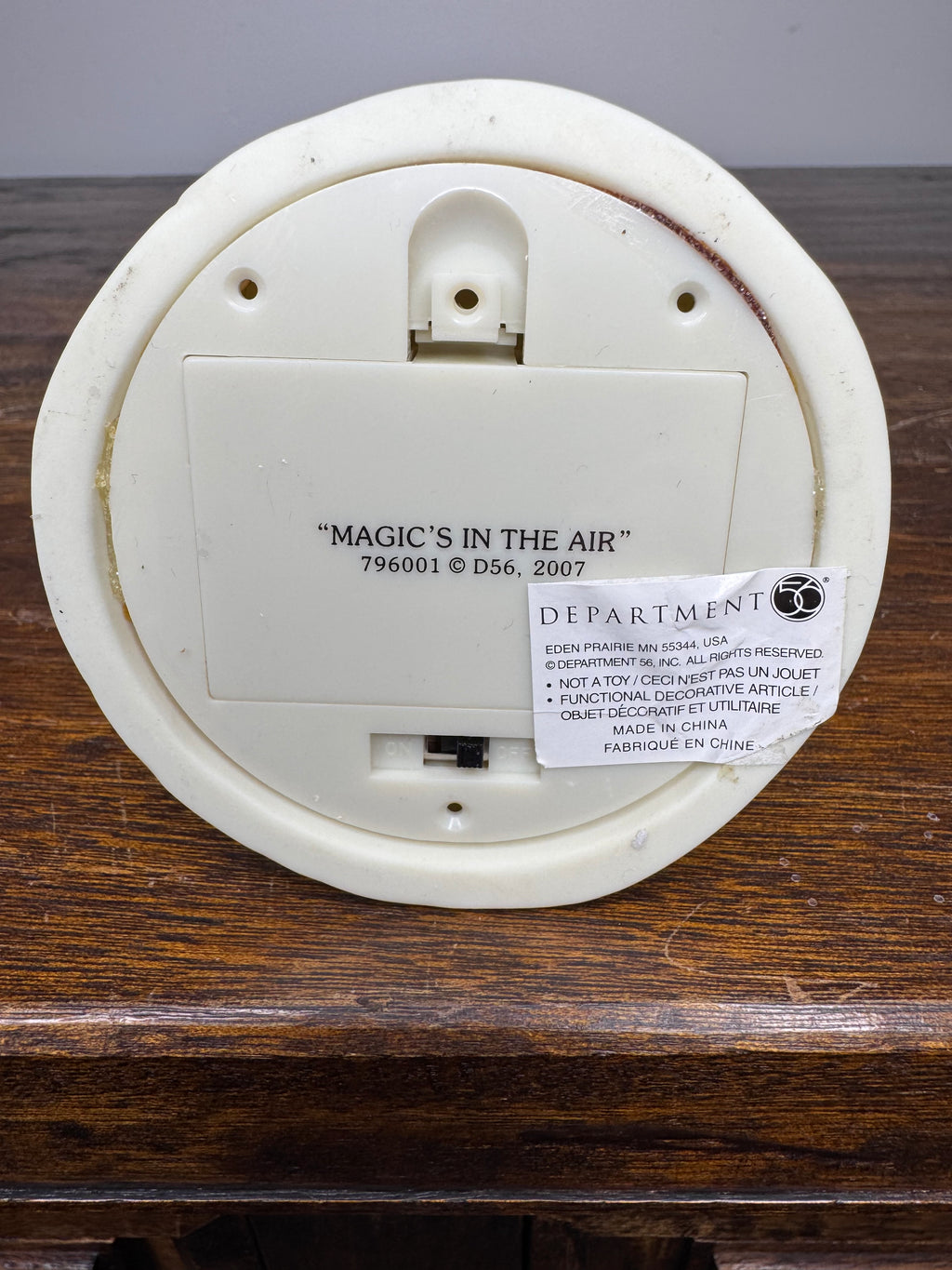 2007 Dept 56 Snowbabies "Magic is in the Air" Light Up Figurine