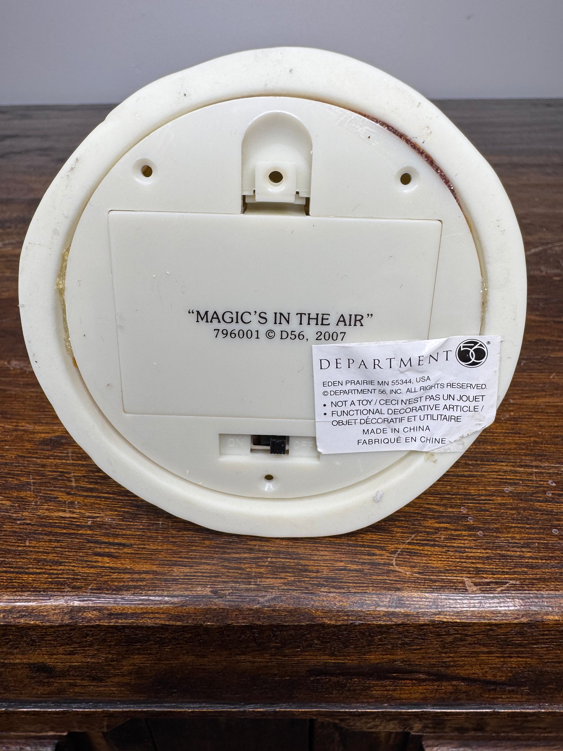 2007 Dept 56 Snowbabies "Magic is in the Air" Light Up Figurine