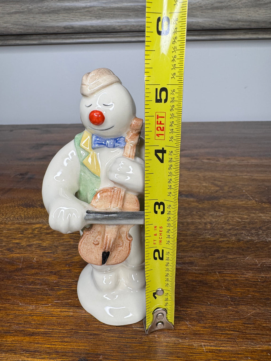 Rare Vintage Royal Doulton Cellist Snowman w/ Original Box