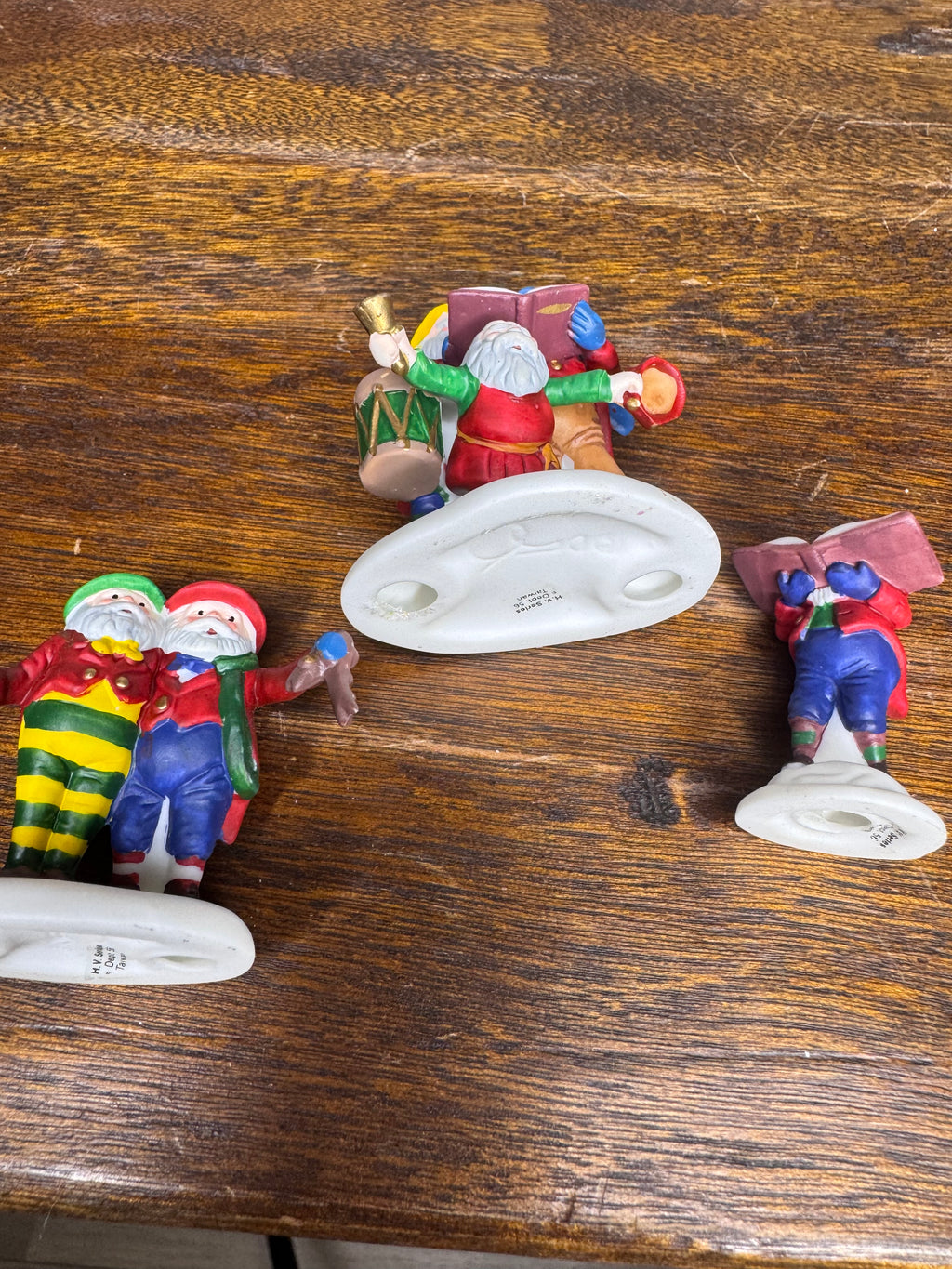 Retired Dept 56 Heritage Village "Sing a Song For Santa" 3 PC Set w/ Original Box