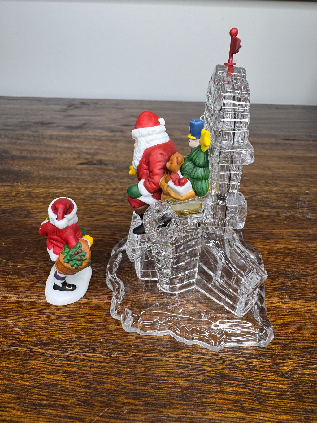 Retired Dept 56 Heritage Village "I'll Need More Toys" Set of 2 Figurines