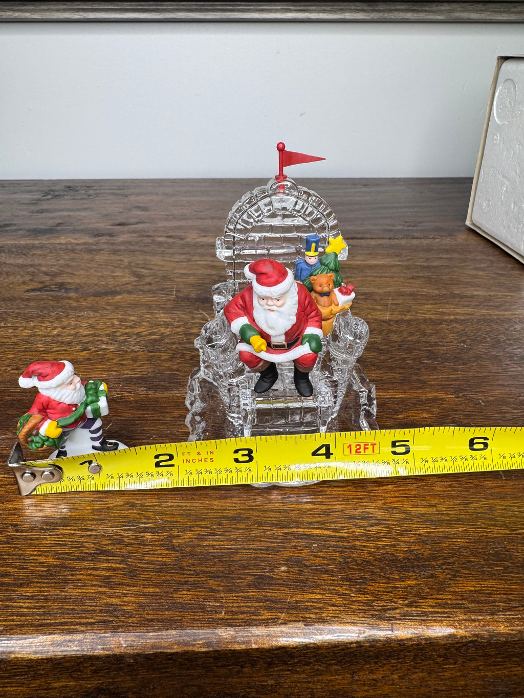 Retired Dept 56 Heritage Village "I'll Need More Toys" Set of 2 Figurines