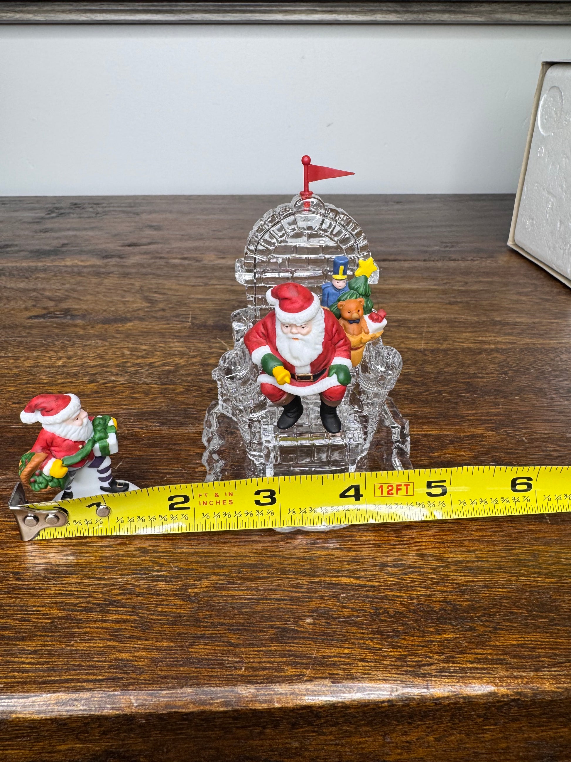Retired Dept 56 Heritage Village "I'll Need More Toys" Set of 2 Figurines