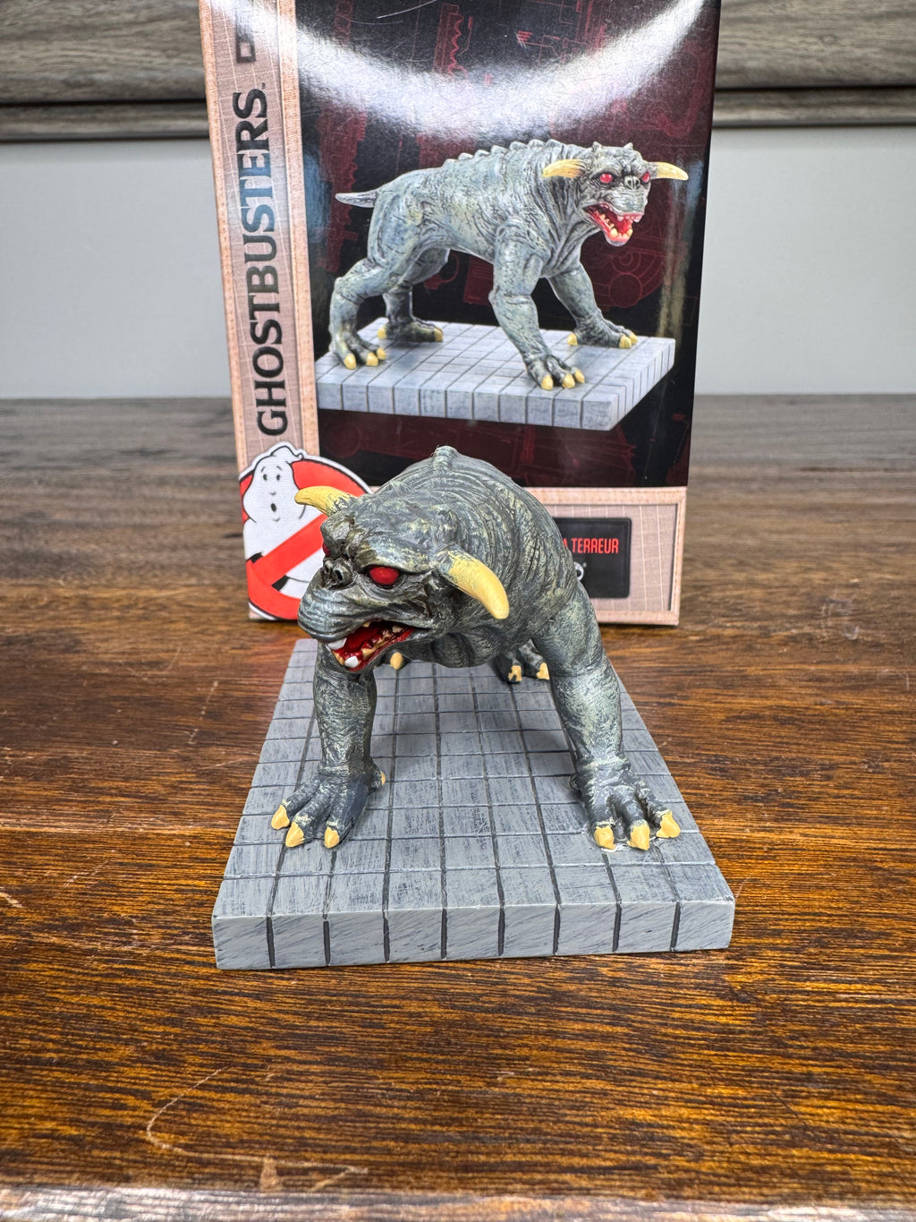 Retired Dept 56 Ghostbusters Village Accessory "Terror Dog" w/Original Box