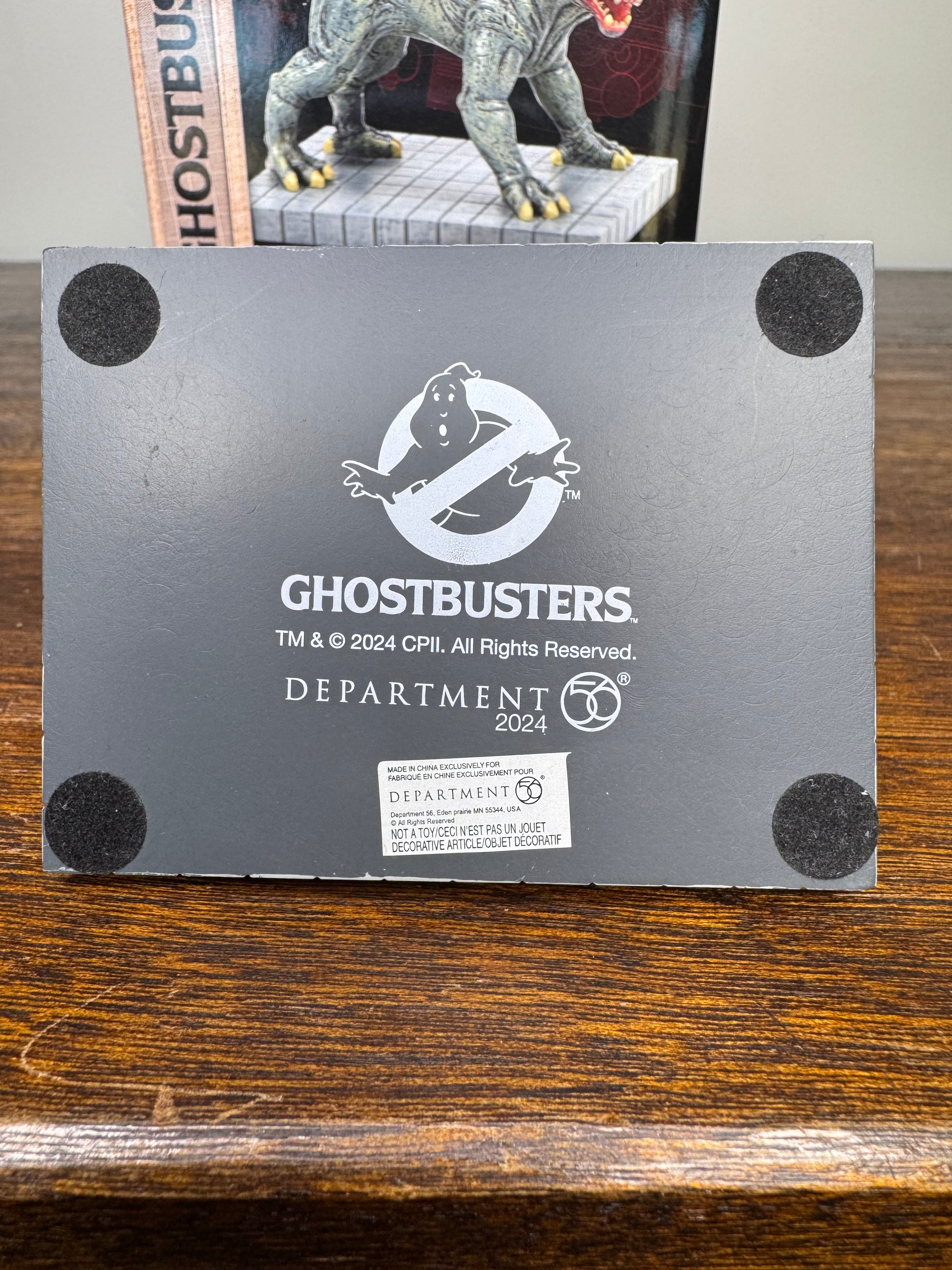 Retired Dept 56 Ghostbusters Village Accessory "Terror Dog" w/Original Box