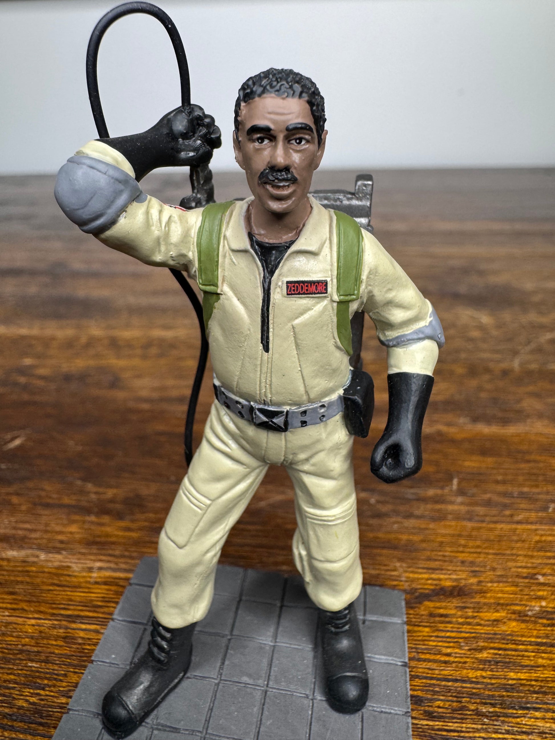 Retired Dept 56 Ghostbusters Village Accessory "Winston Zeddemore" Figurine w/ Original Box