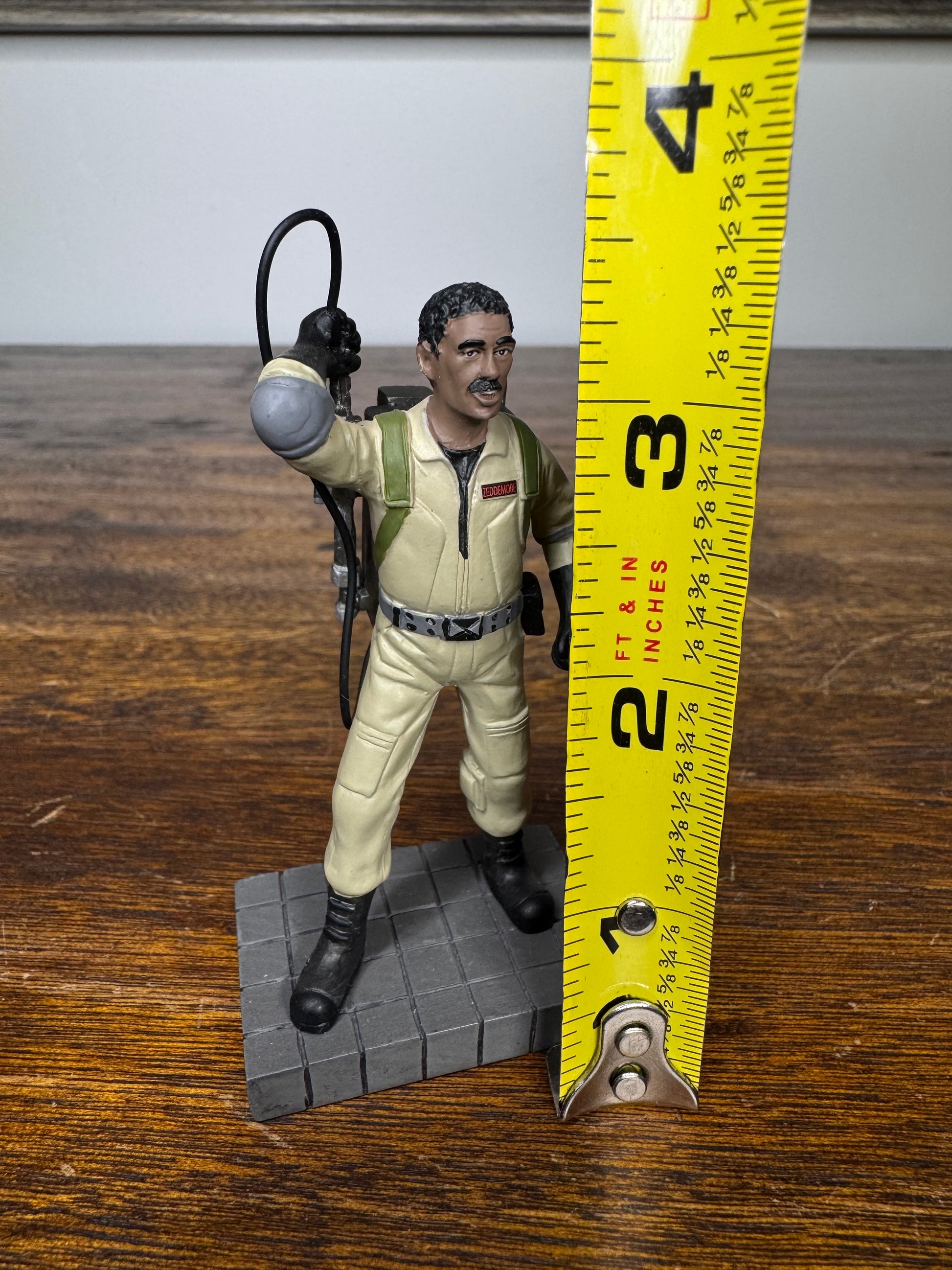 Retired Dept 56 Ghostbusters Village Accessory "Winston Zeddemore" Figurine w/ Original Box