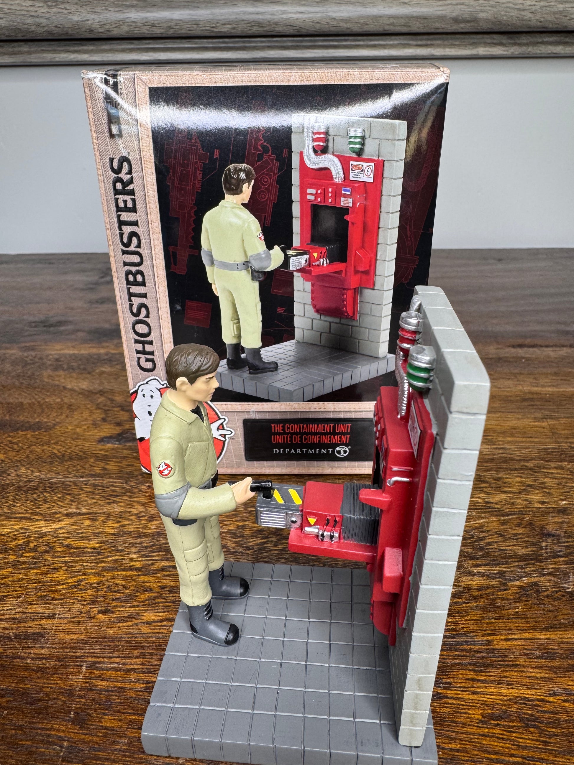 Retired Dept 56 Ghostbusters Village "The Containment Unit" W/ Original Box