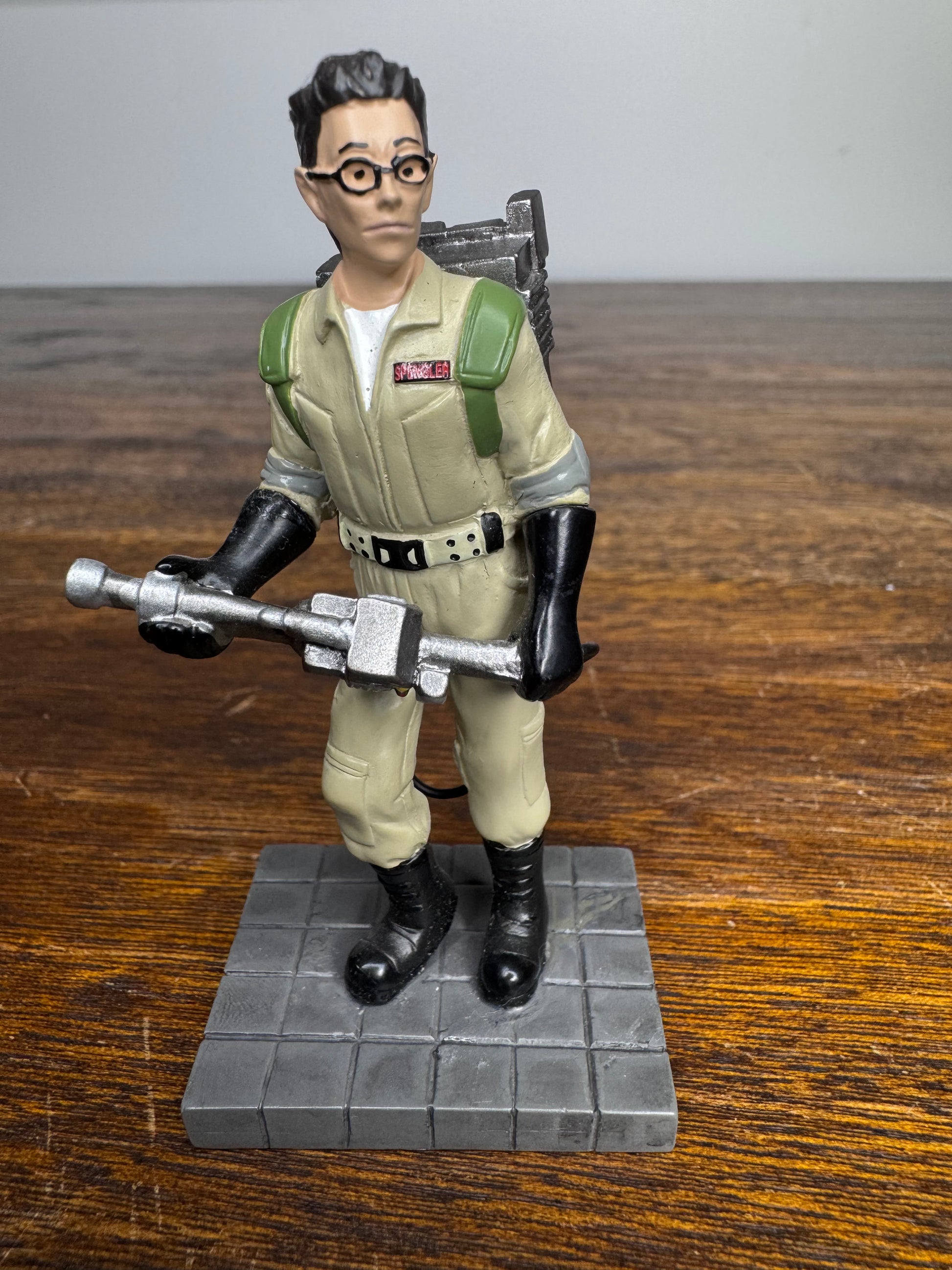 Retired Dept 56 Ghostbusters Village Accessory"Dr Egon Spengler" Figurine w/Original Box