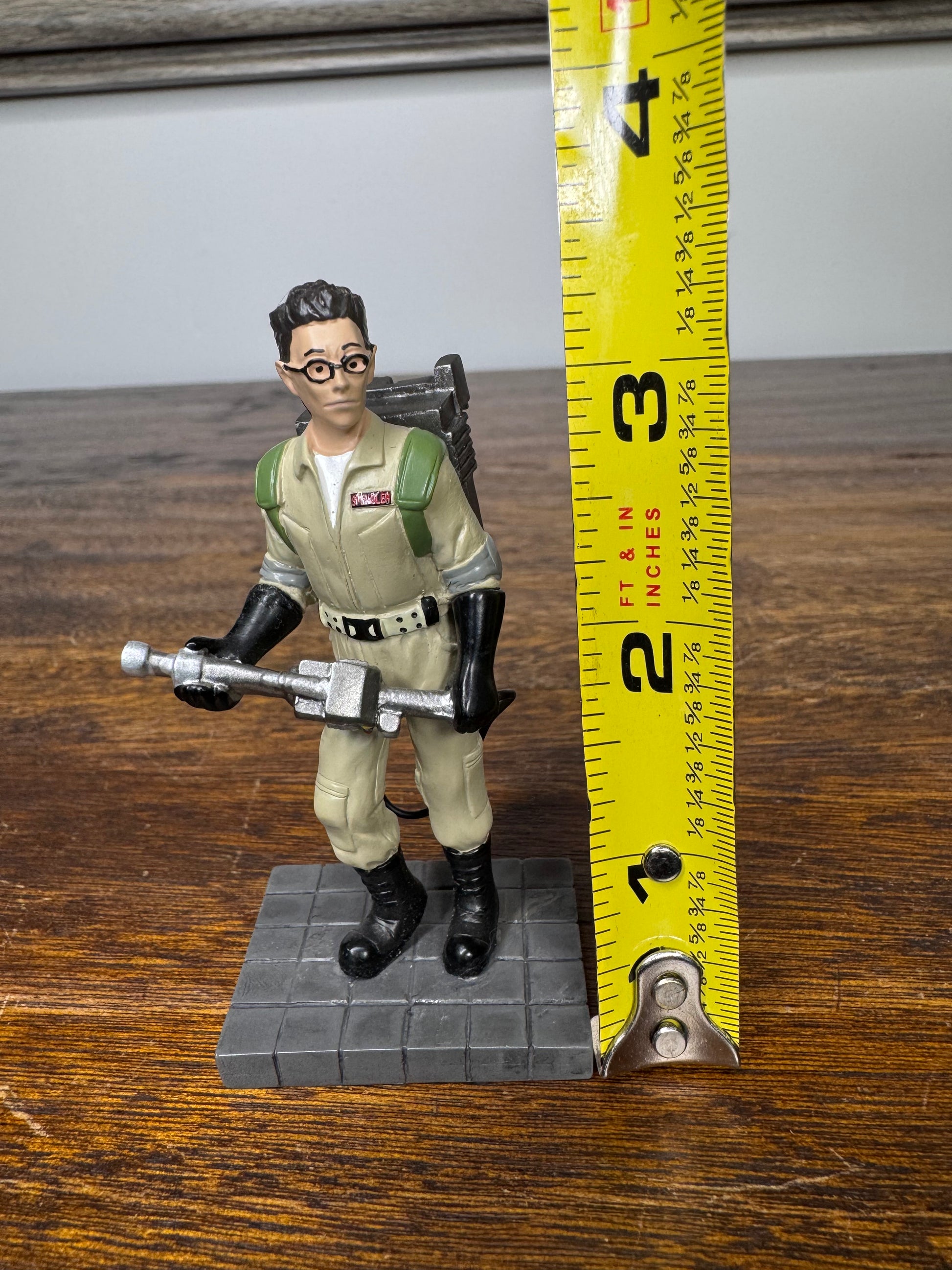 Retired Dept 56 Ghostbusters Village Accessory"Dr Egon Spengler" Figurine w/Original Box