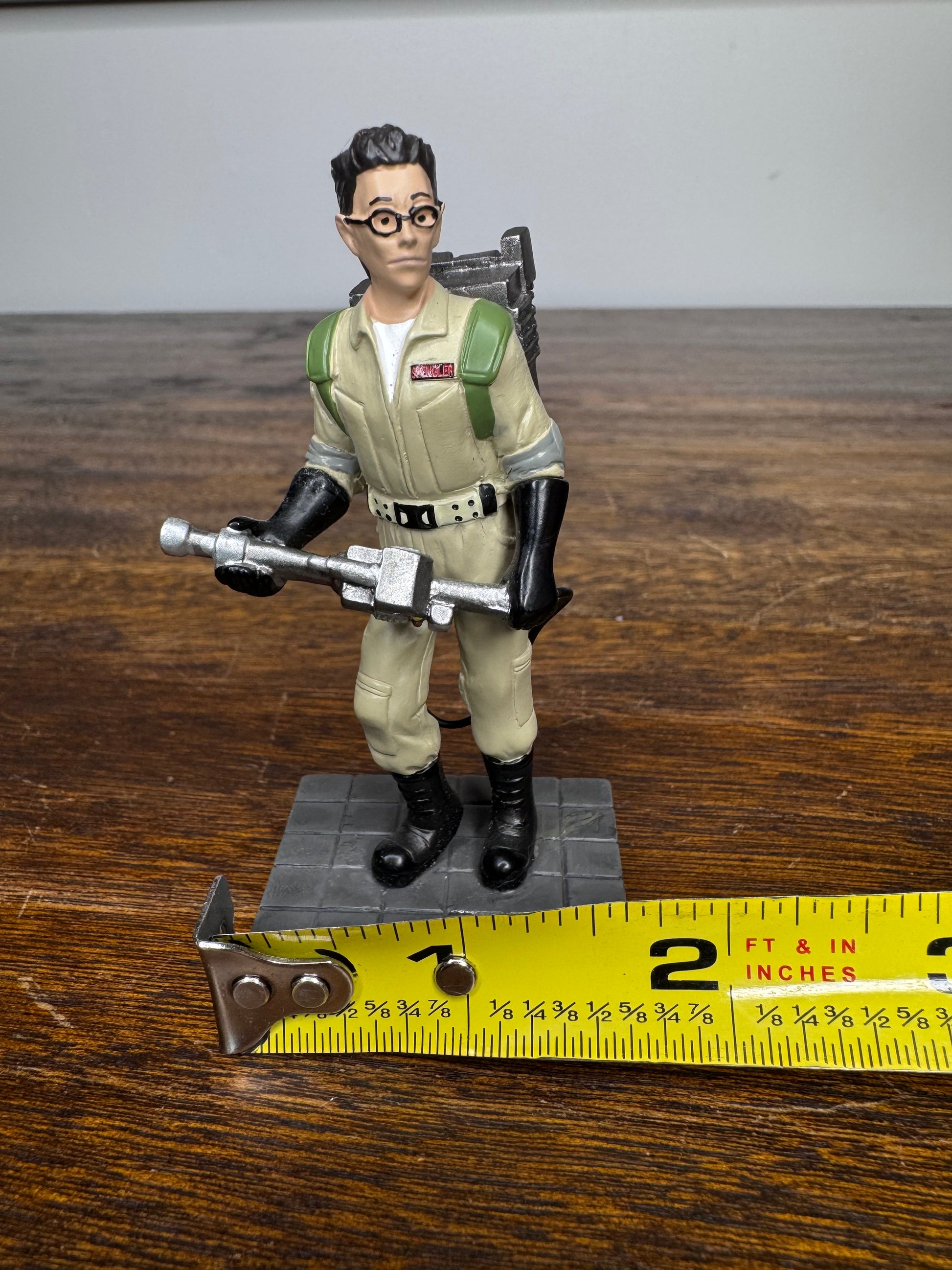 Retired Dept 56 Ghostbusters Village Accessory"Dr Egon Spengler" Figurine w/Original Box