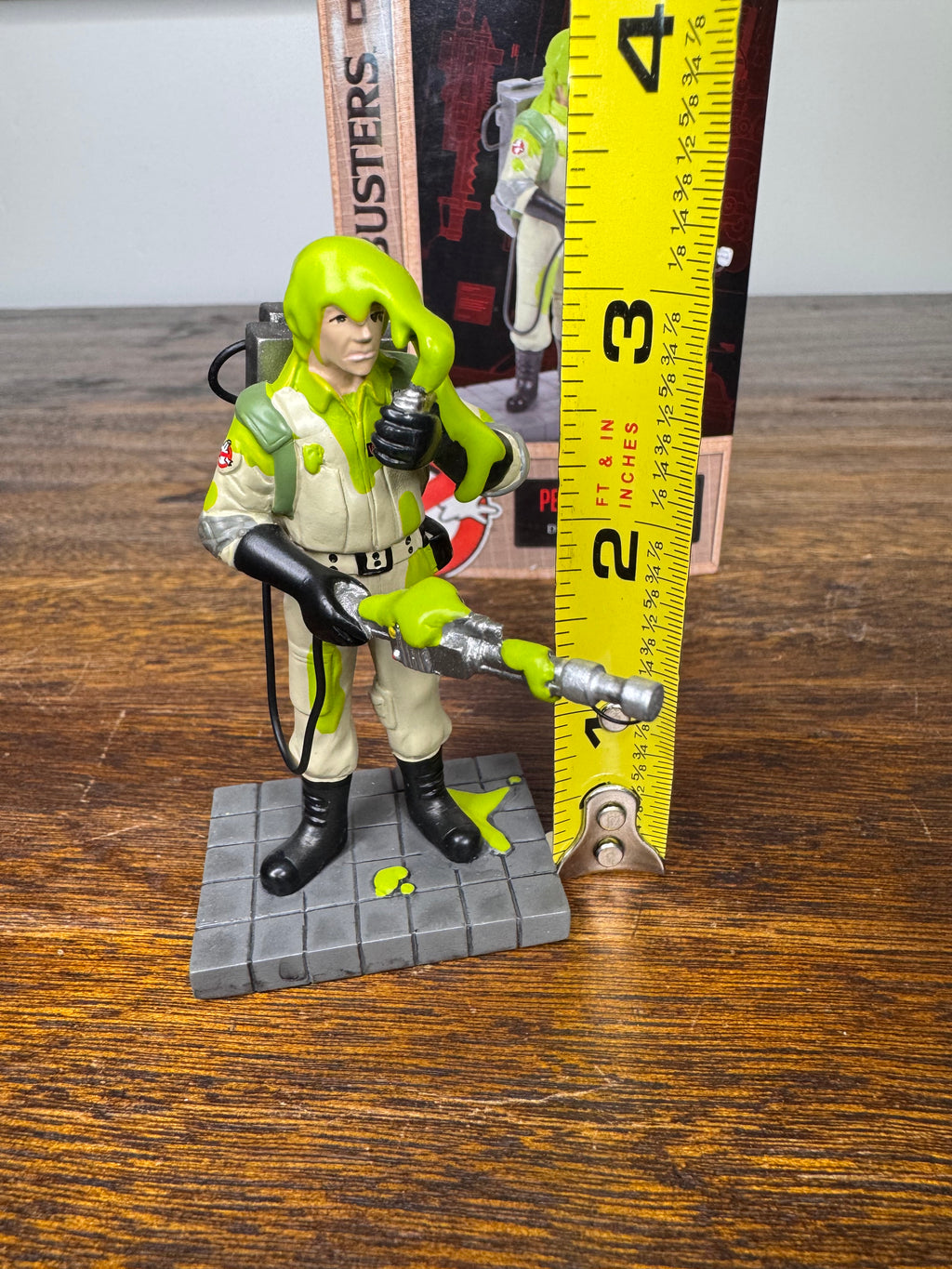 Retired Dept 56 Ghostbusters Village Accessory ""Peter Venkman" Figurine w/ Original Box