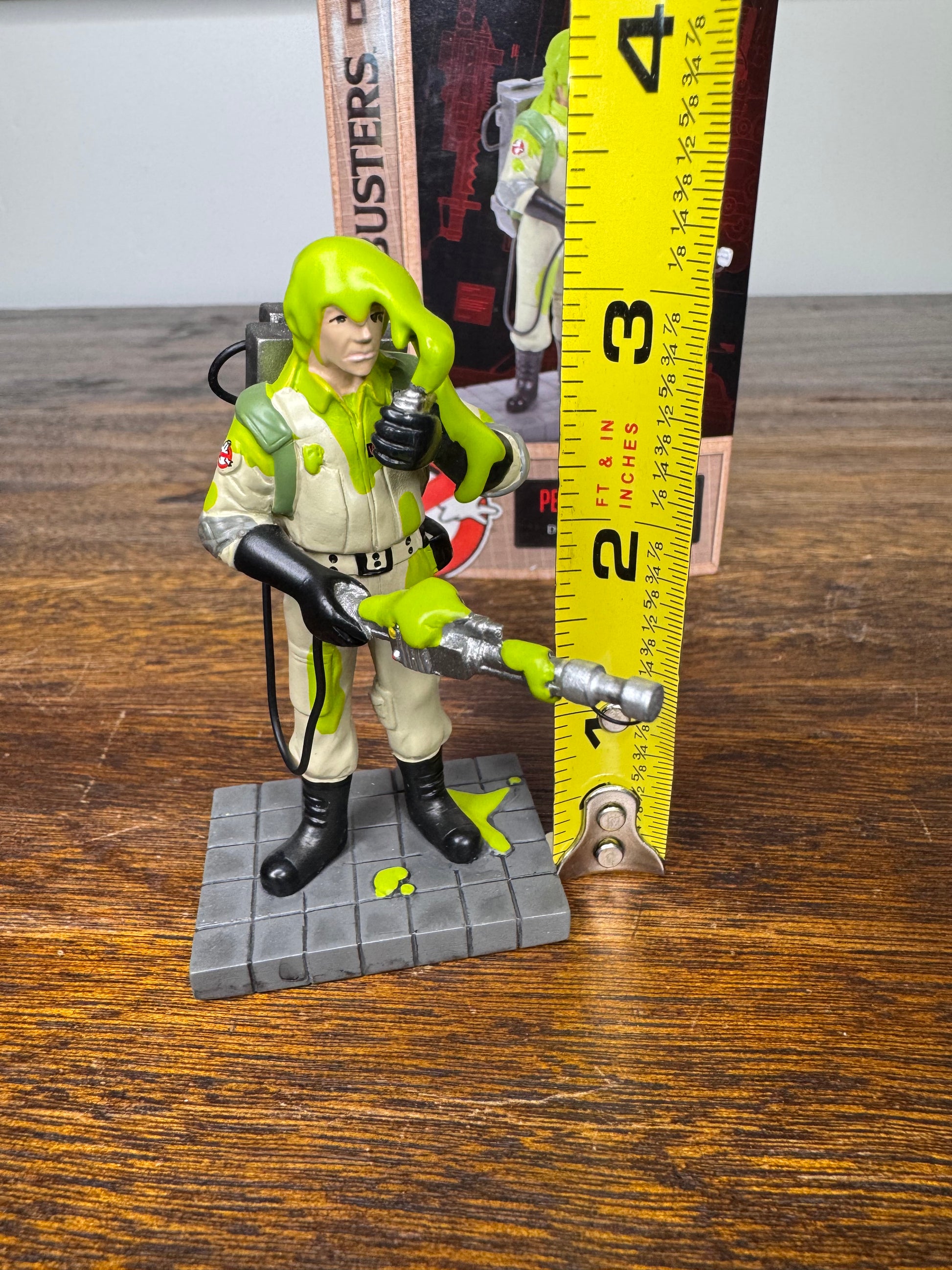 Retired Dept 56 Ghostbusters Village Accessory ""Peter Venkman" Figurine w/ Original Box