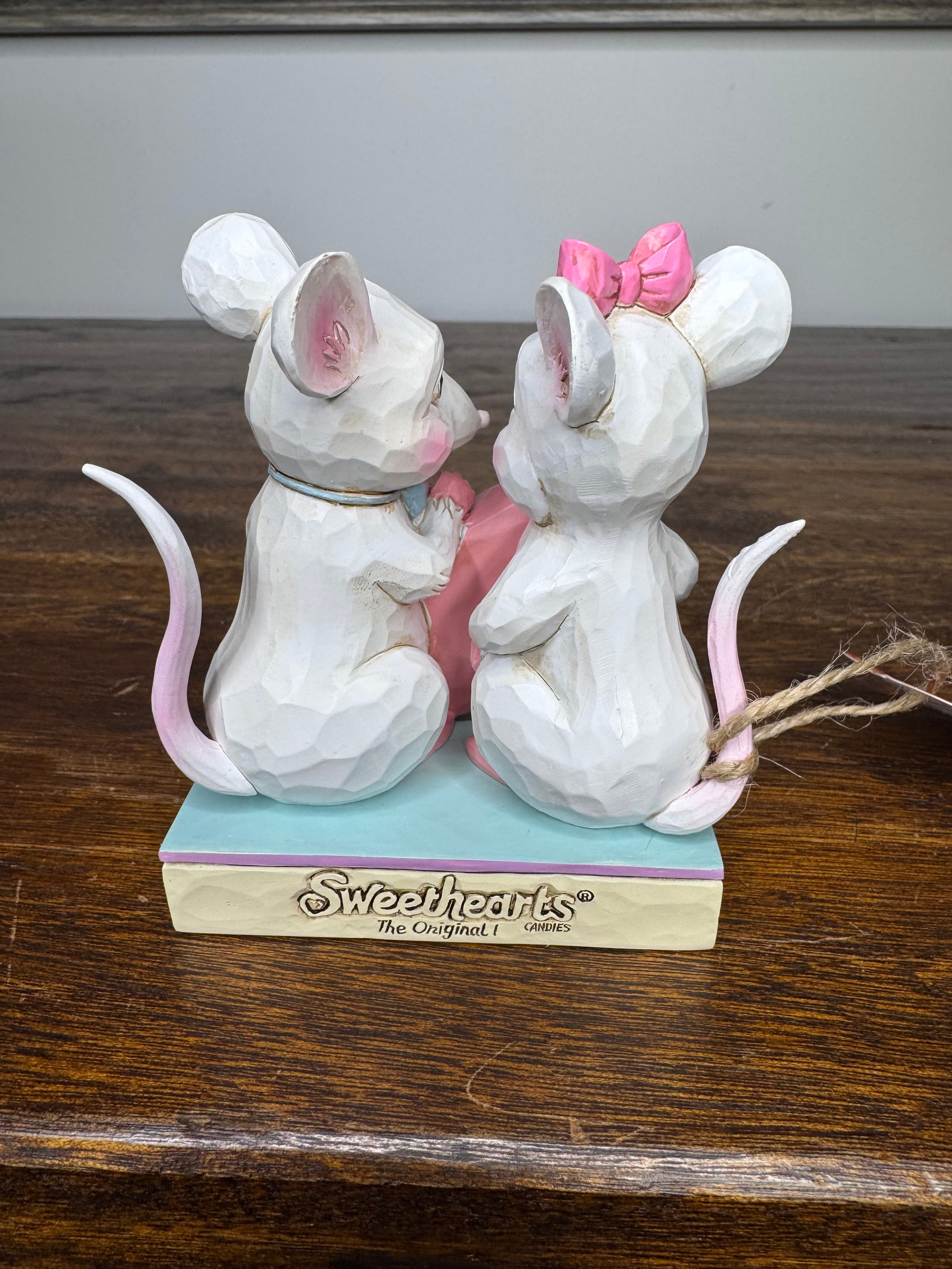 NIB Jim Shore Sweethearts "Squeak-Hearts Forever" Mice Figurine