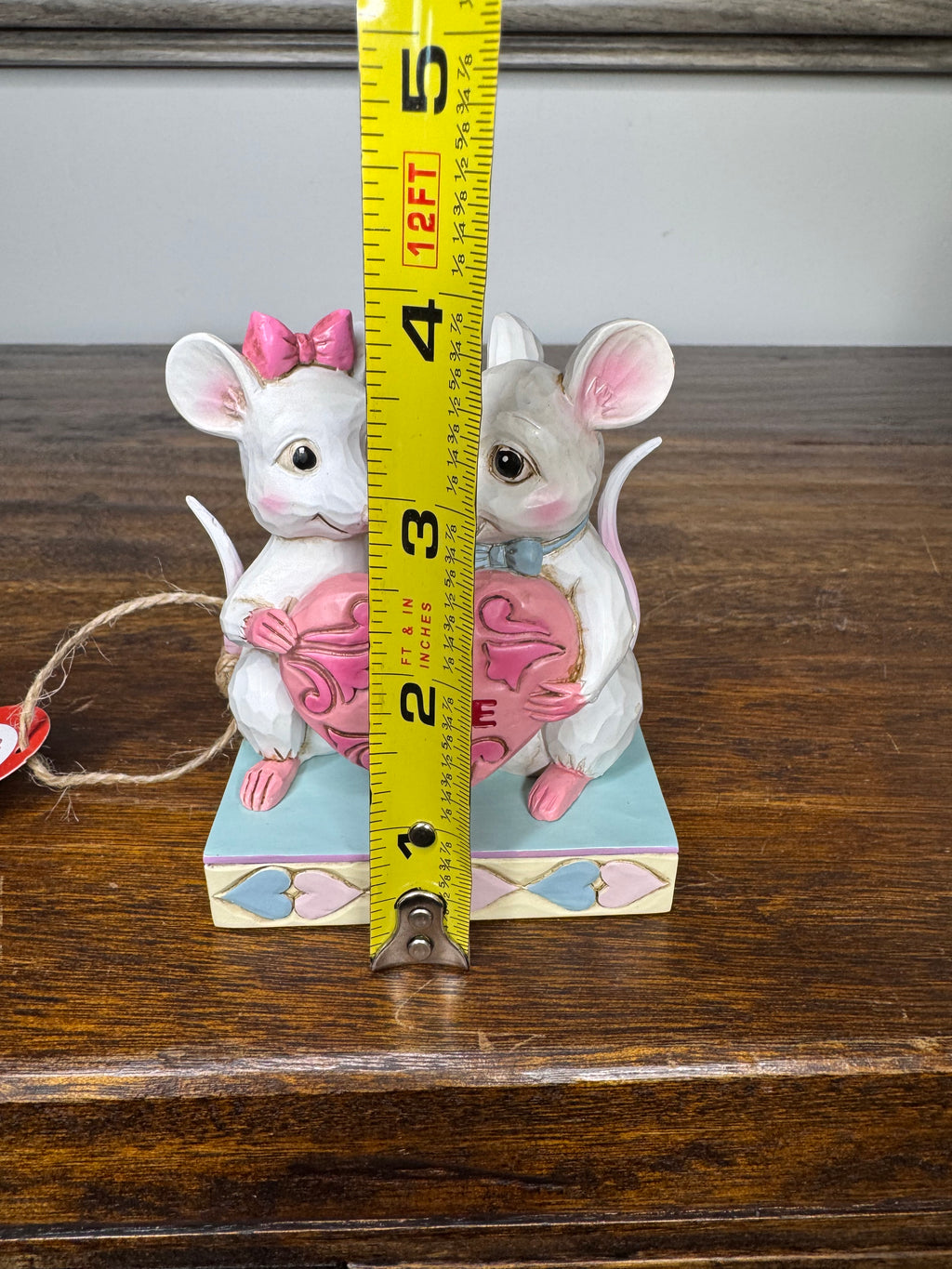 NIB Jim Shore Sweethearts "Squeak-Hearts Forever" Mice Figurine