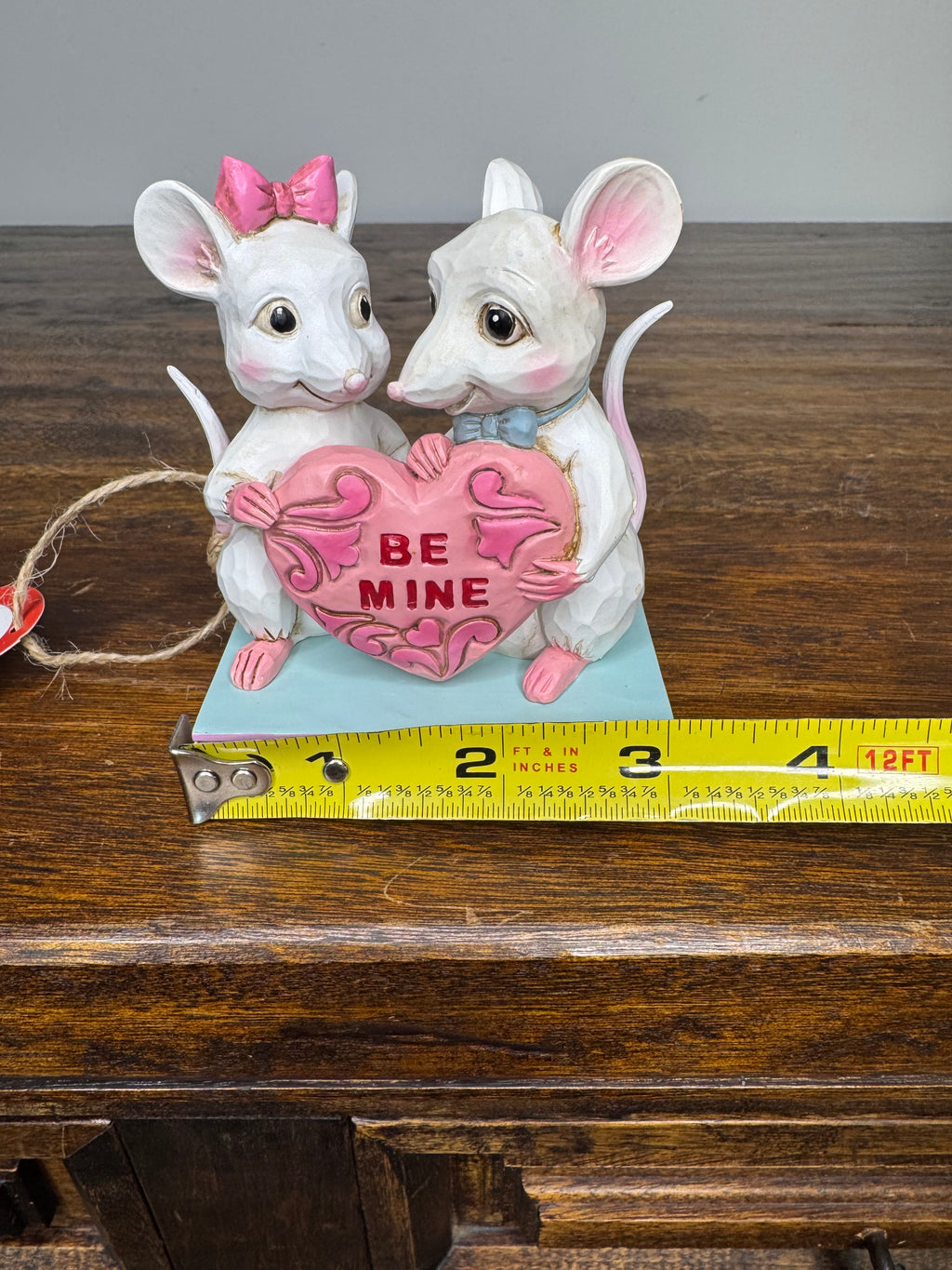 NIB Jim Shore Sweethearts "Squeak-Hearts Forever" Mice Figurine