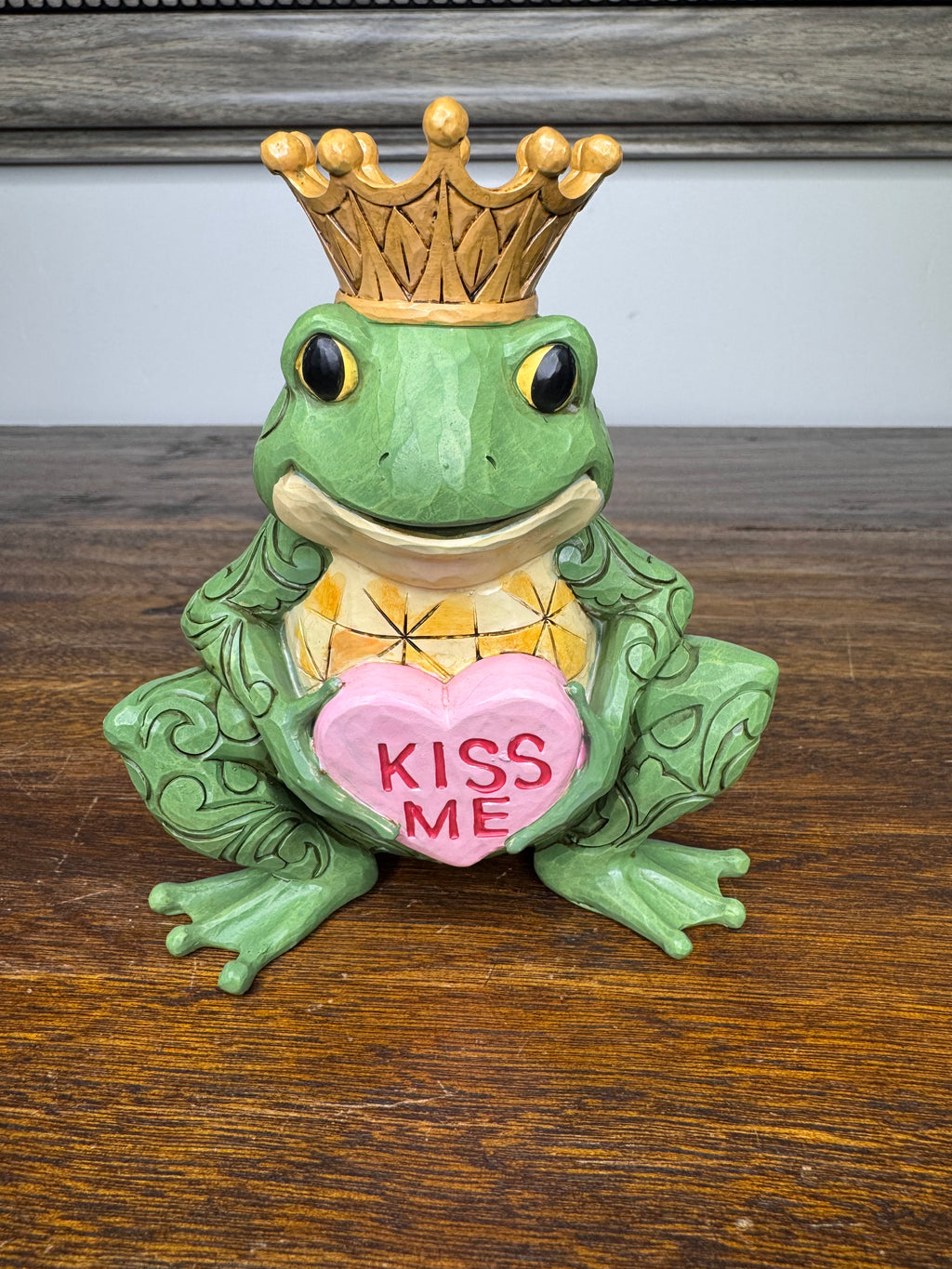 NIB Jim Shore Sweethearts "Hoppier With You" Frog Figurine
