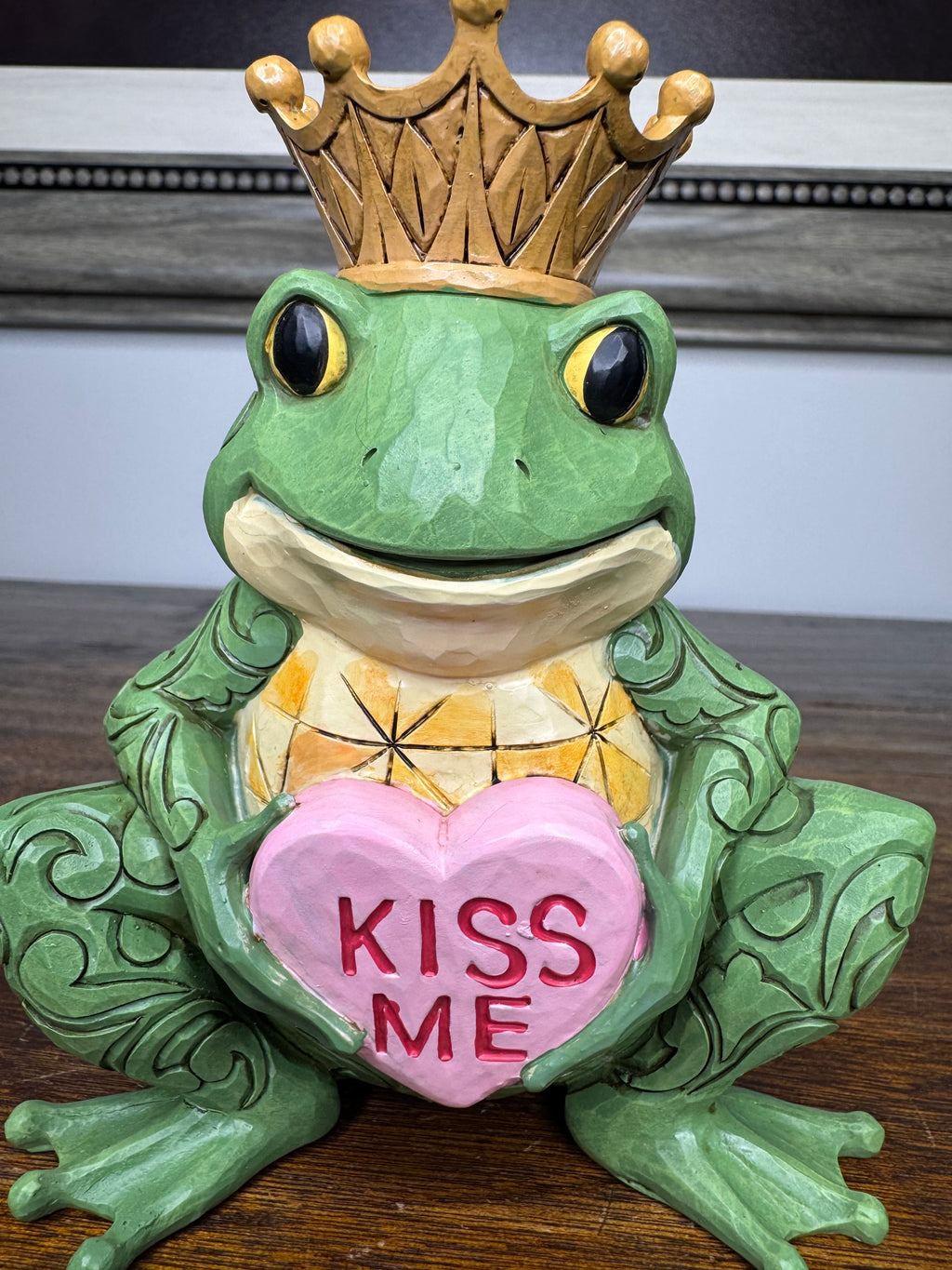 NIB Jim Shore Sweethearts "Hoppier With You" Frog Figurine