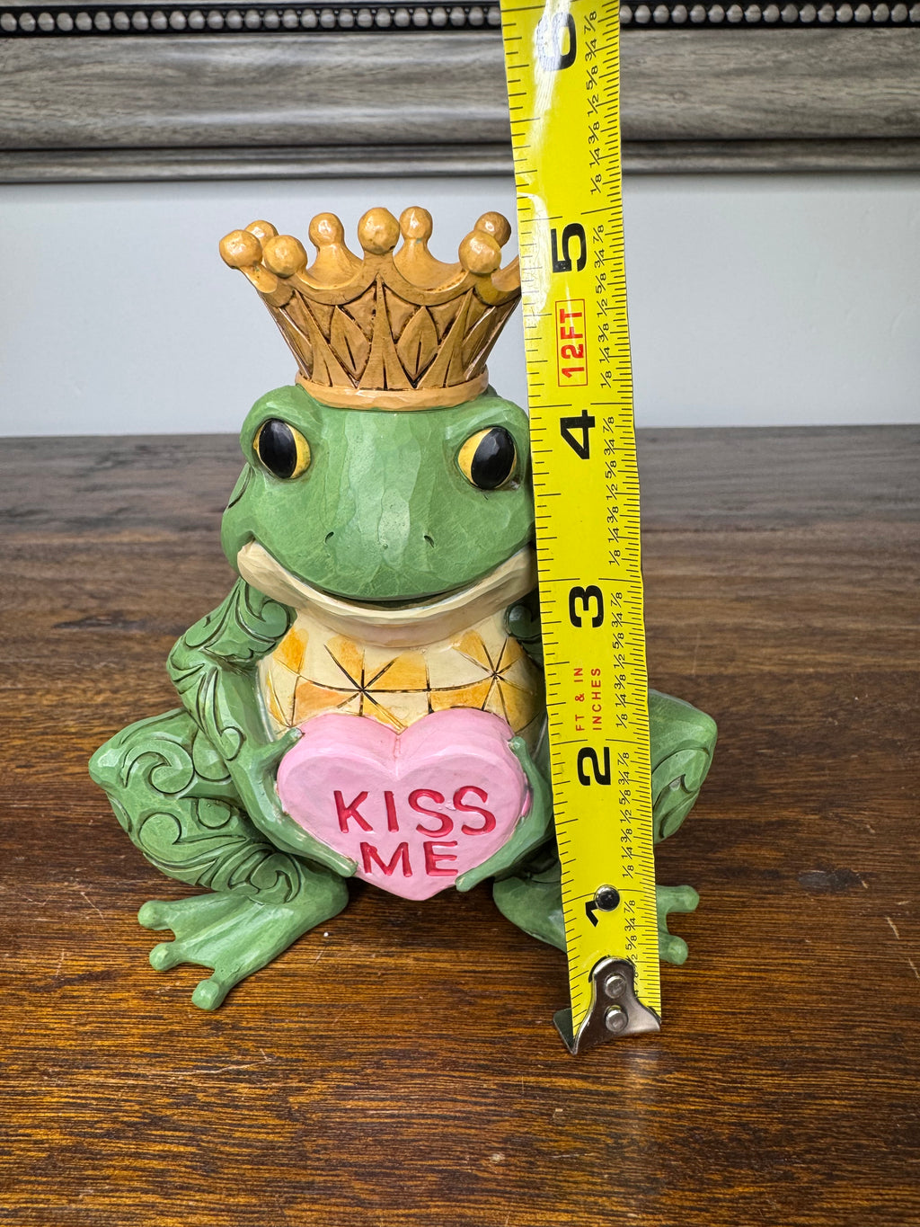 NIB Jim Shore Sweethearts "Hoppier With You" Frog Figurine