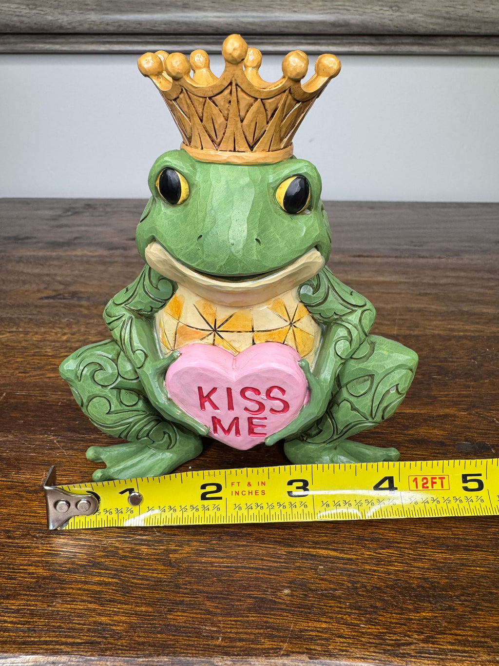 NIB Jim Shore Sweethearts "Hoppier With You" Frog Figurine