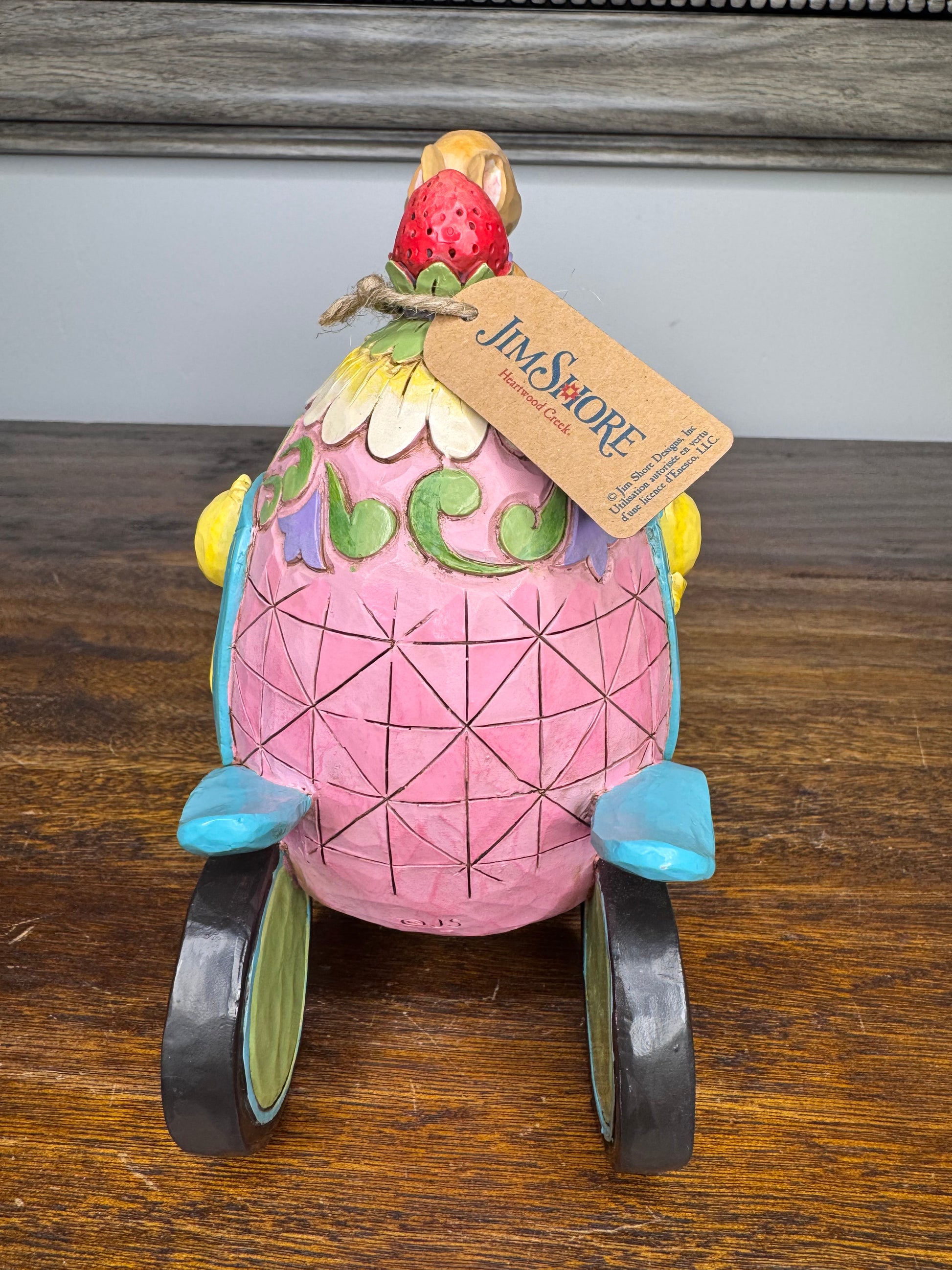 NIB Jim Shore Heartwood Creek "Onward to Easter" Figurine- 2nd Annual Bunnies on Parade