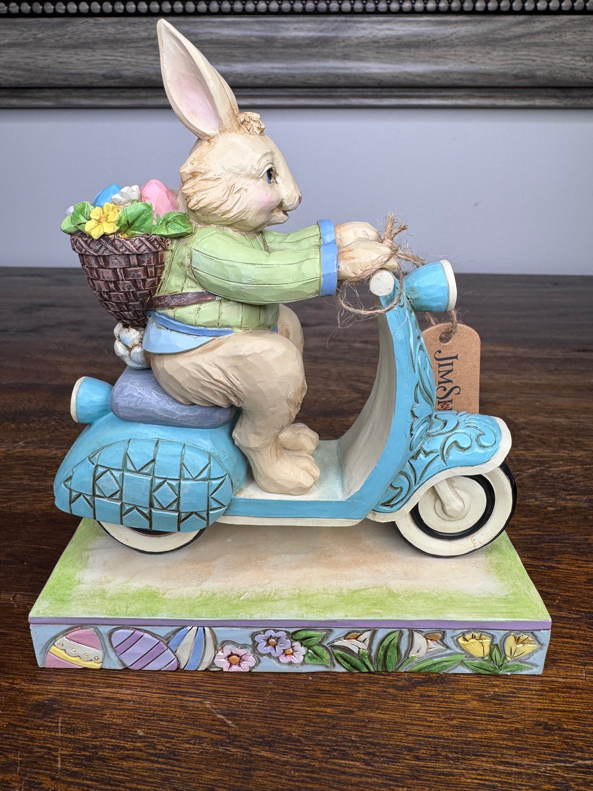 NIB Jim Shore Heartwood Creek "Scooting Towards Easter" Figurine