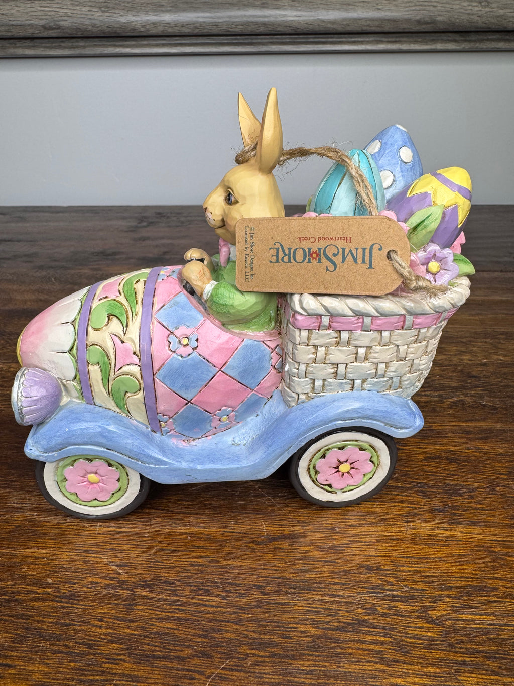 NIB Jim Shore Heartwood Creek 1st Annual Bunnies on Parade Figurine