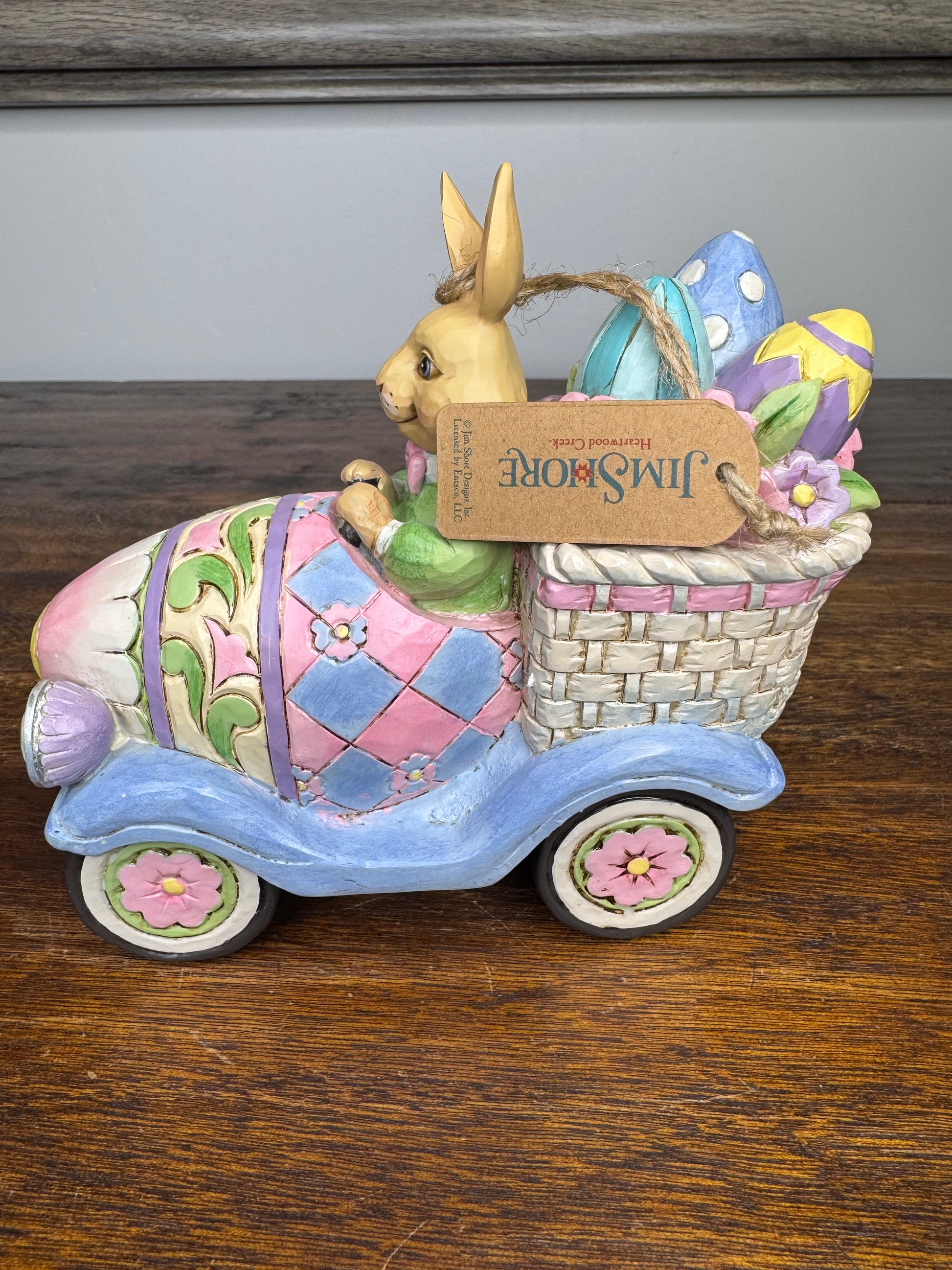 NIB Jim Shore Heartwood Creek 1st Annual Bunnies on Parade Figurine