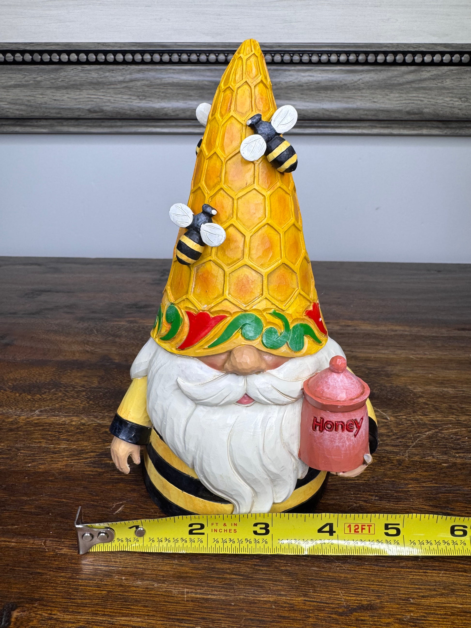 NIB Jim Shore Heartwood Creek "Bee-ing Cute" Gnome