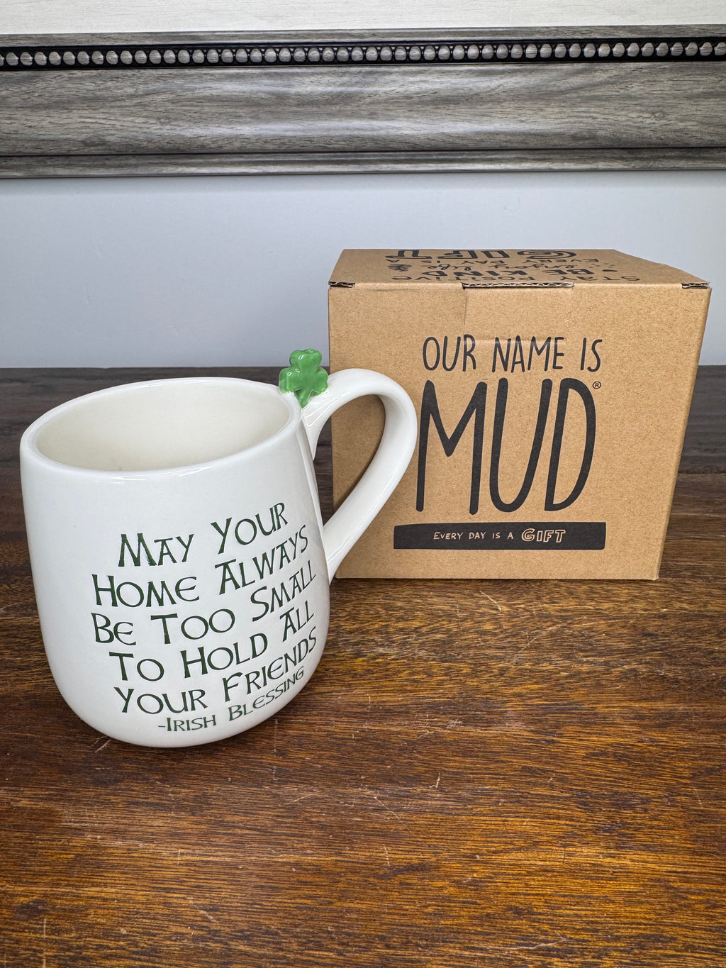NIB Our Name Is Mud Irish Blessing Coffee Mug