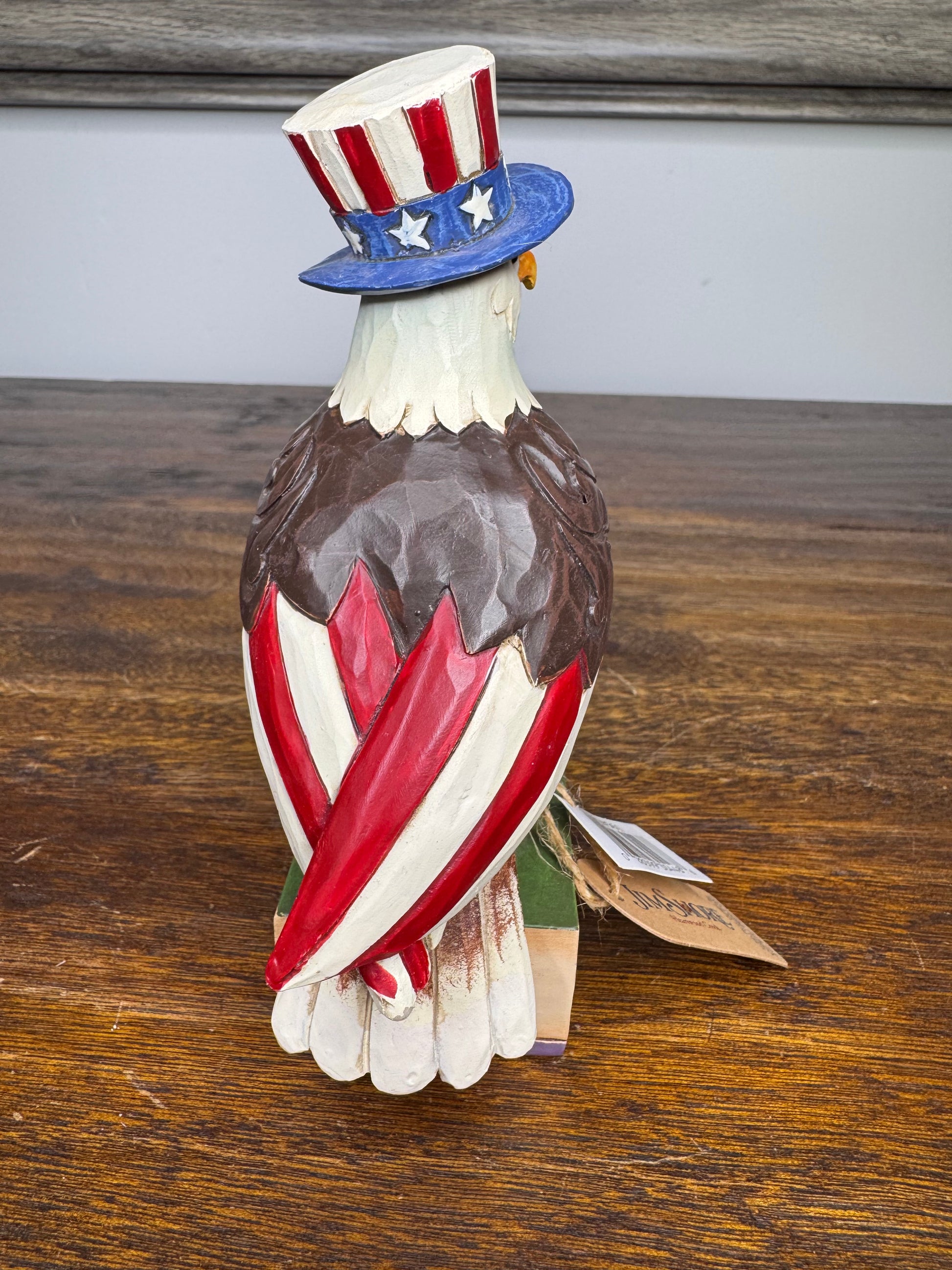 NIB Jim Shore Heartwood Creek Patriotic "Freedom Reigns" Eagle Figurine