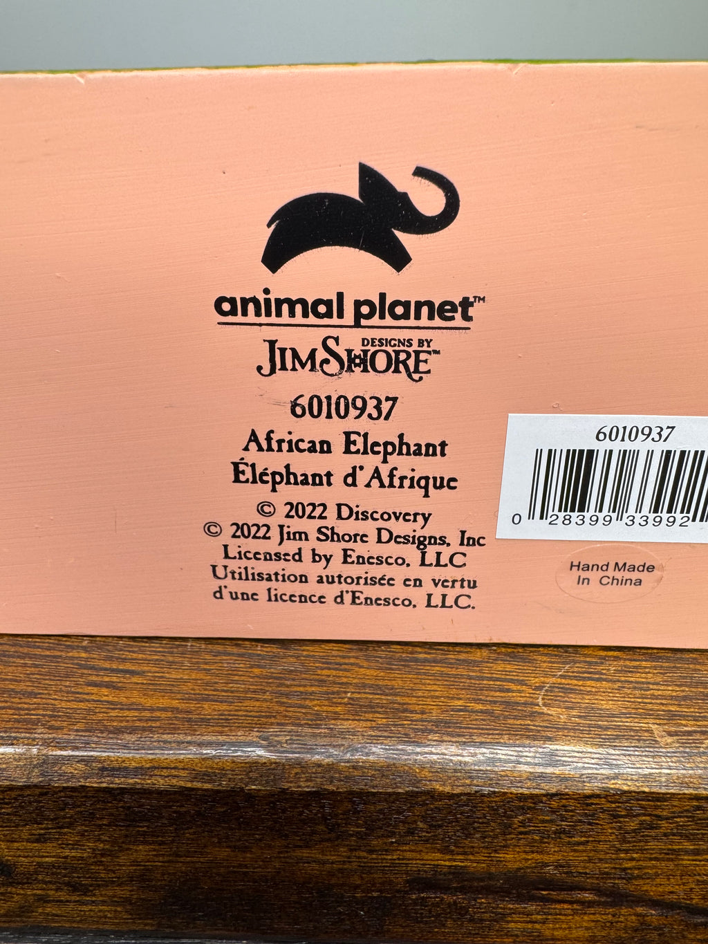 NIB Jim Shore Animal Planet African Elephant Figurine