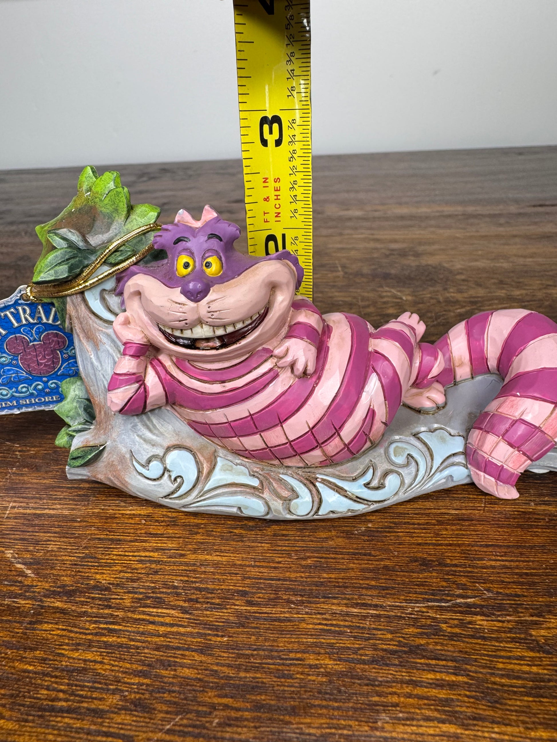 NIB Disney Traditions Cheshire Cat on a Tree