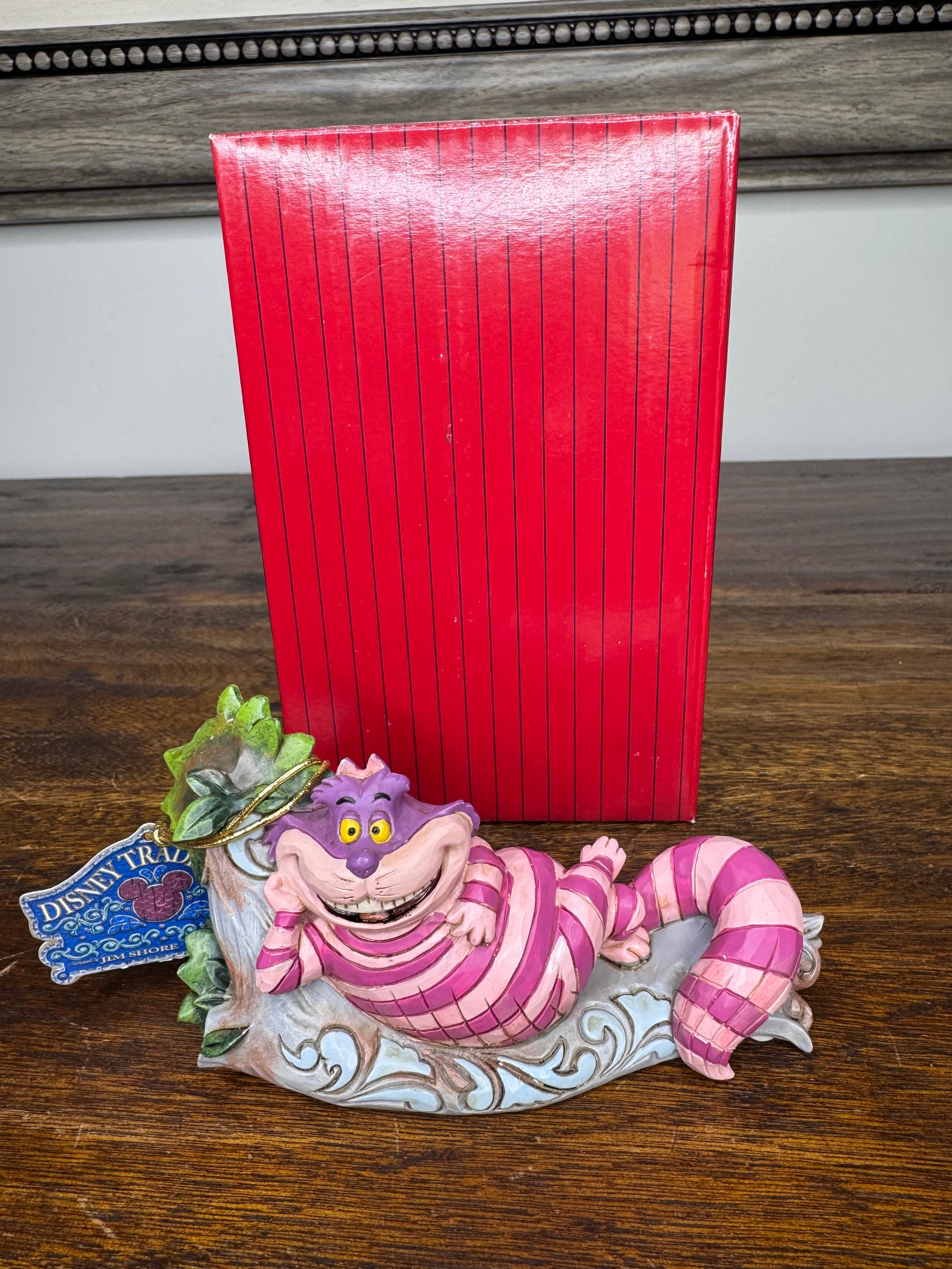 NIB Disney Traditions Cheshire Cat on a Tree