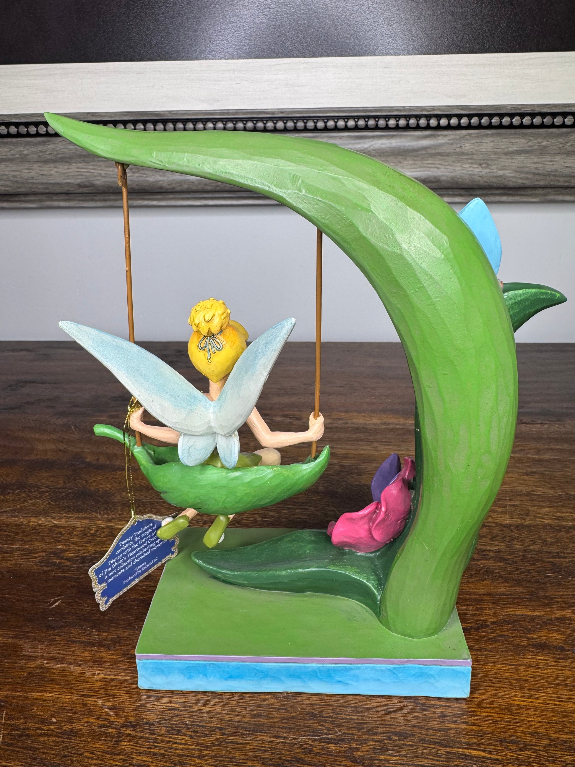 NIB Disney Traditions Tink Spring Swing Figurine