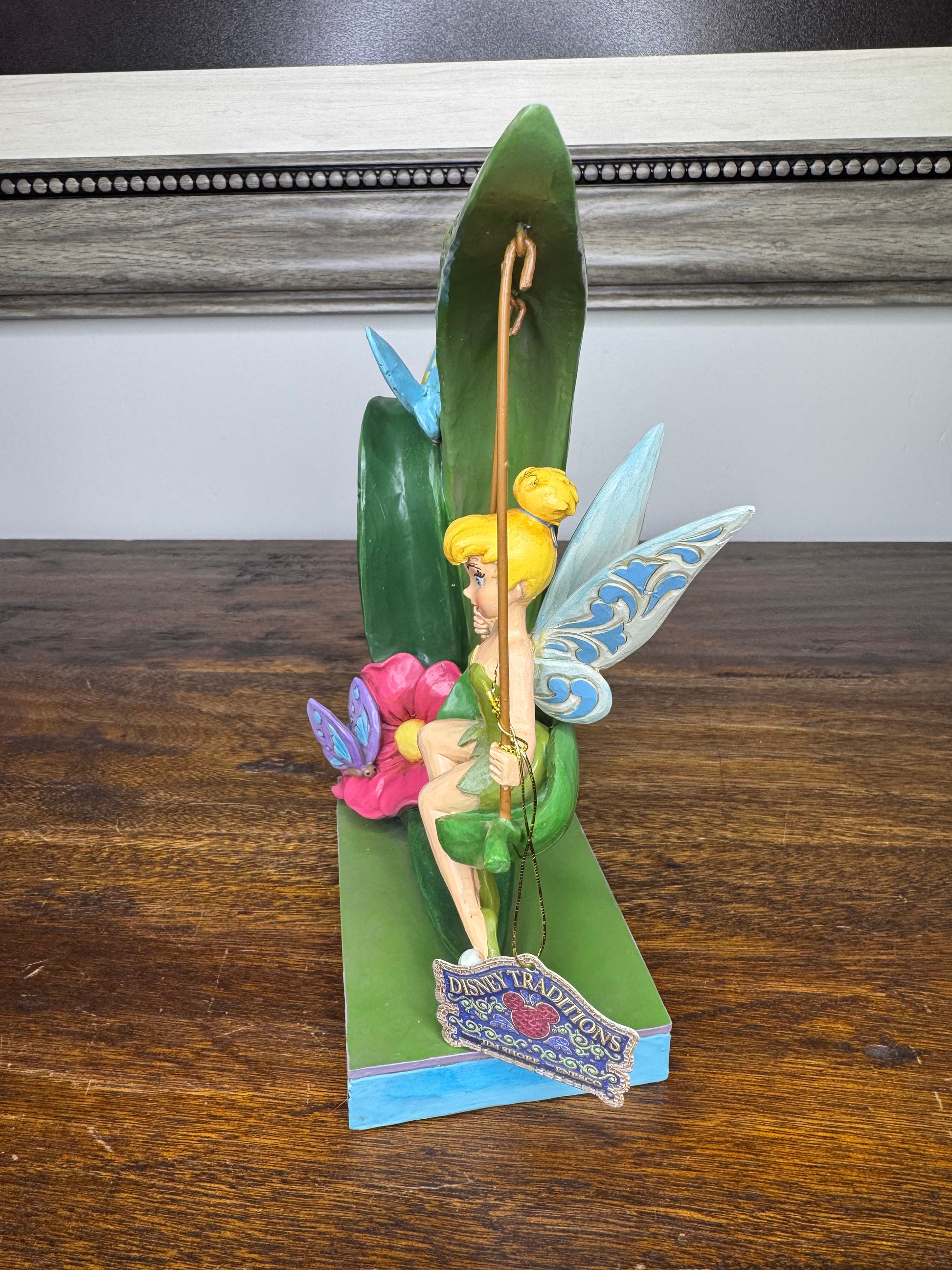 NIB Disney Traditions Tink Spring Swing Figurine