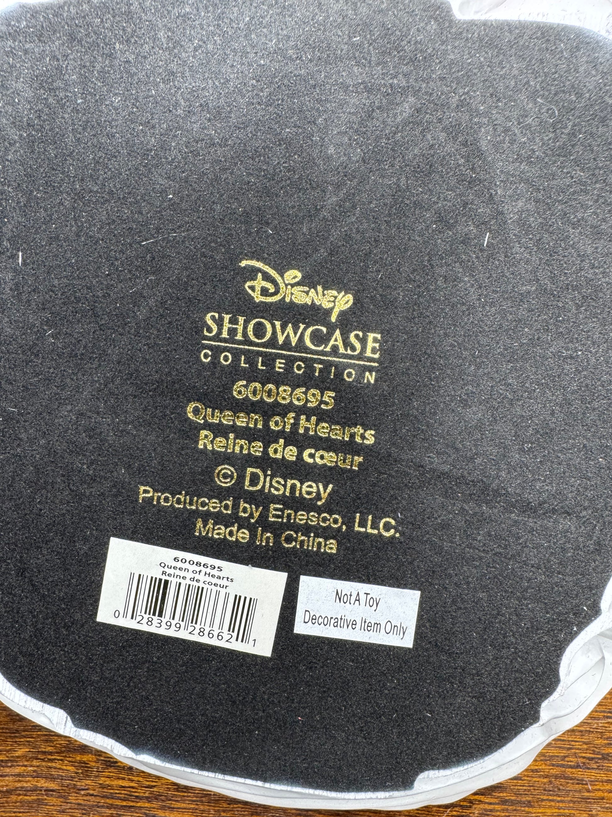 NIB Disney Showcase Queen of Hearts Figurine