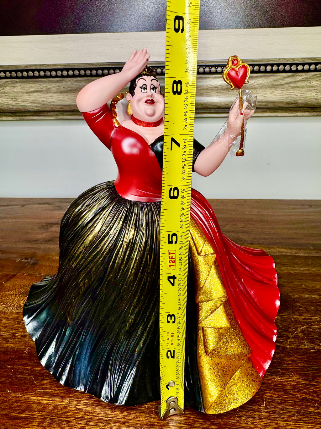 NIB Disney Showcase Queen of Hearts Figurine