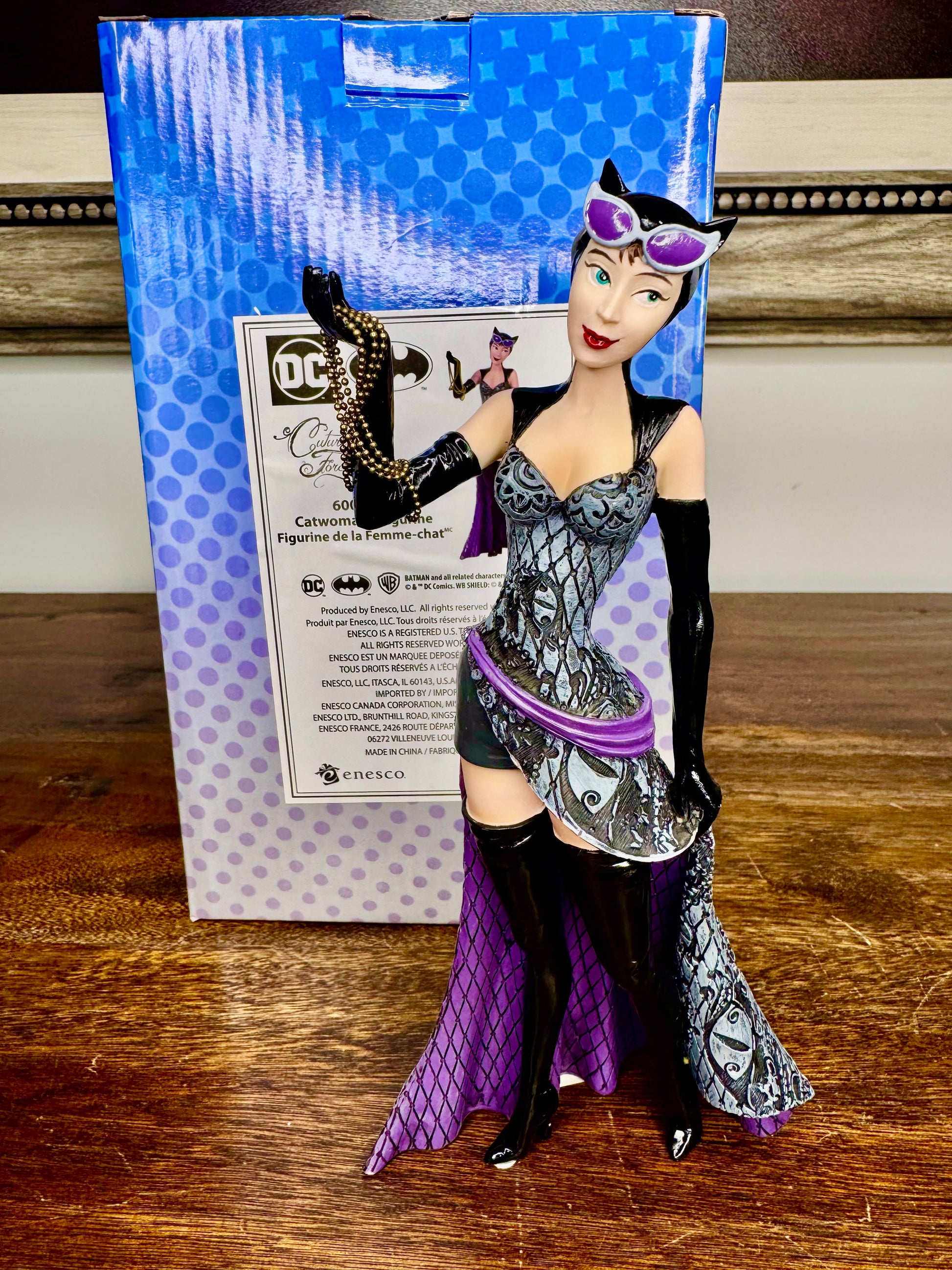 NIB Catwoman Couture de Force Figurine Studio Brands Warner Bros DC Comics