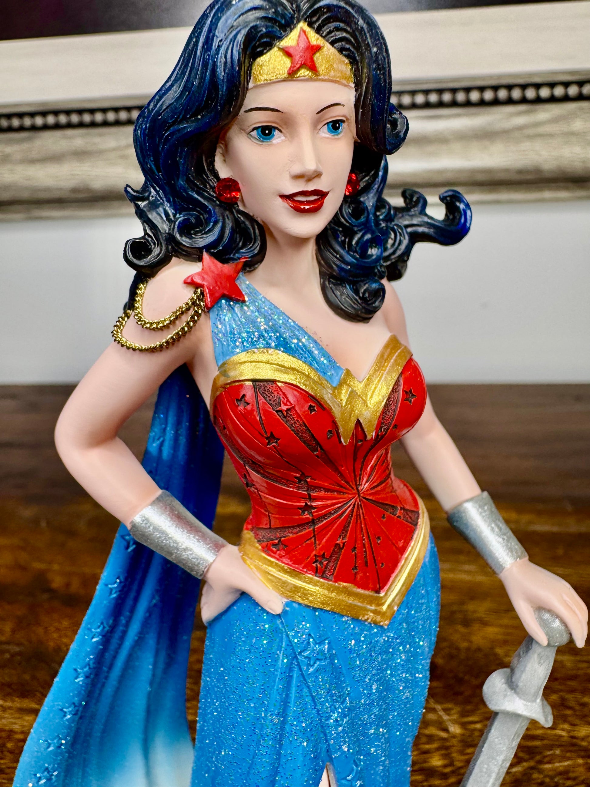 NIB Wonder Woman Couture de Force Figurine Studio Brands DC Comics