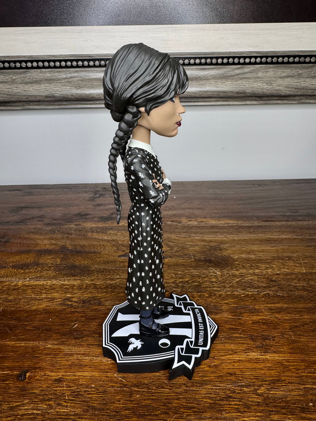 NIB Wednesday Addams Head Knocker Figurine